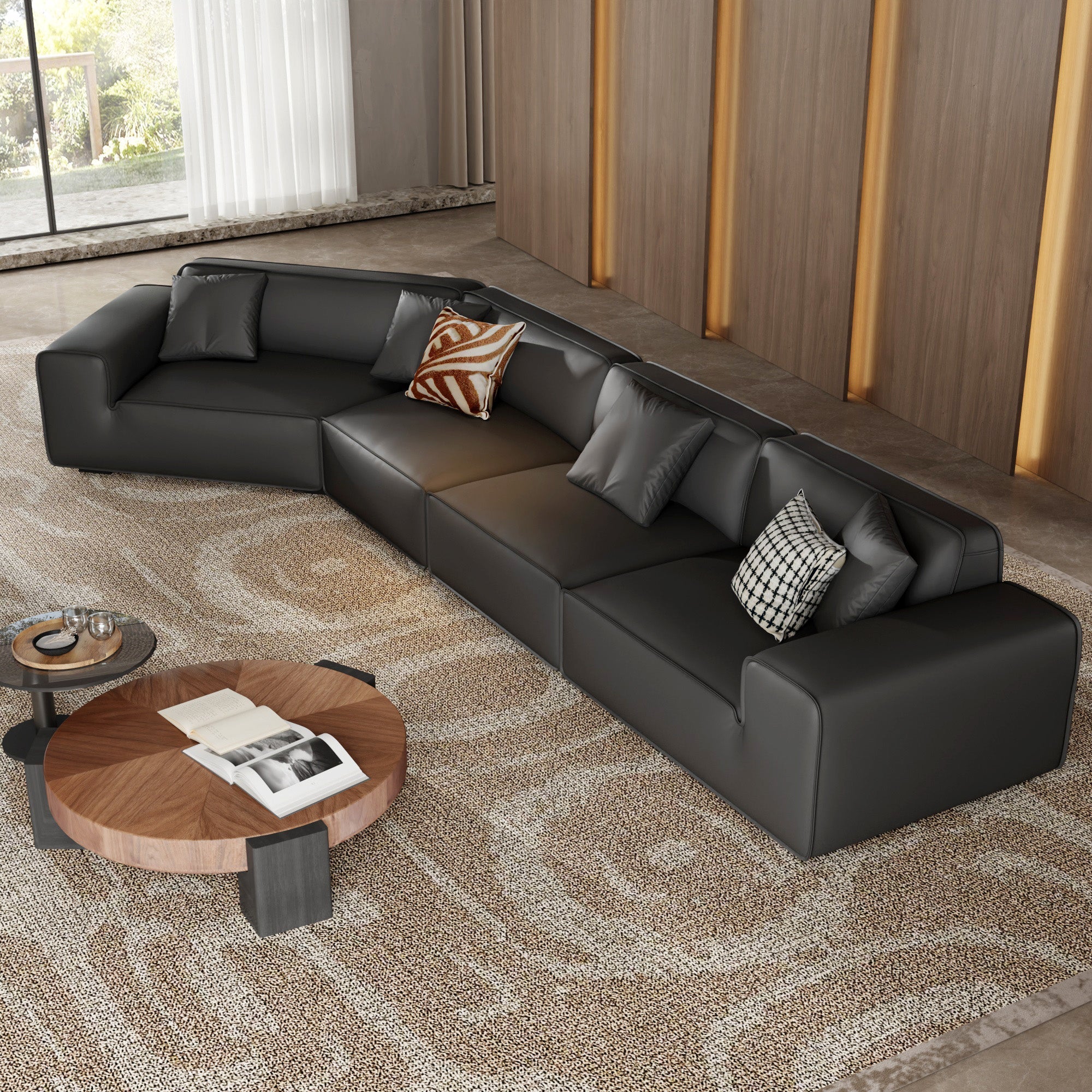Domus Curved Sofa