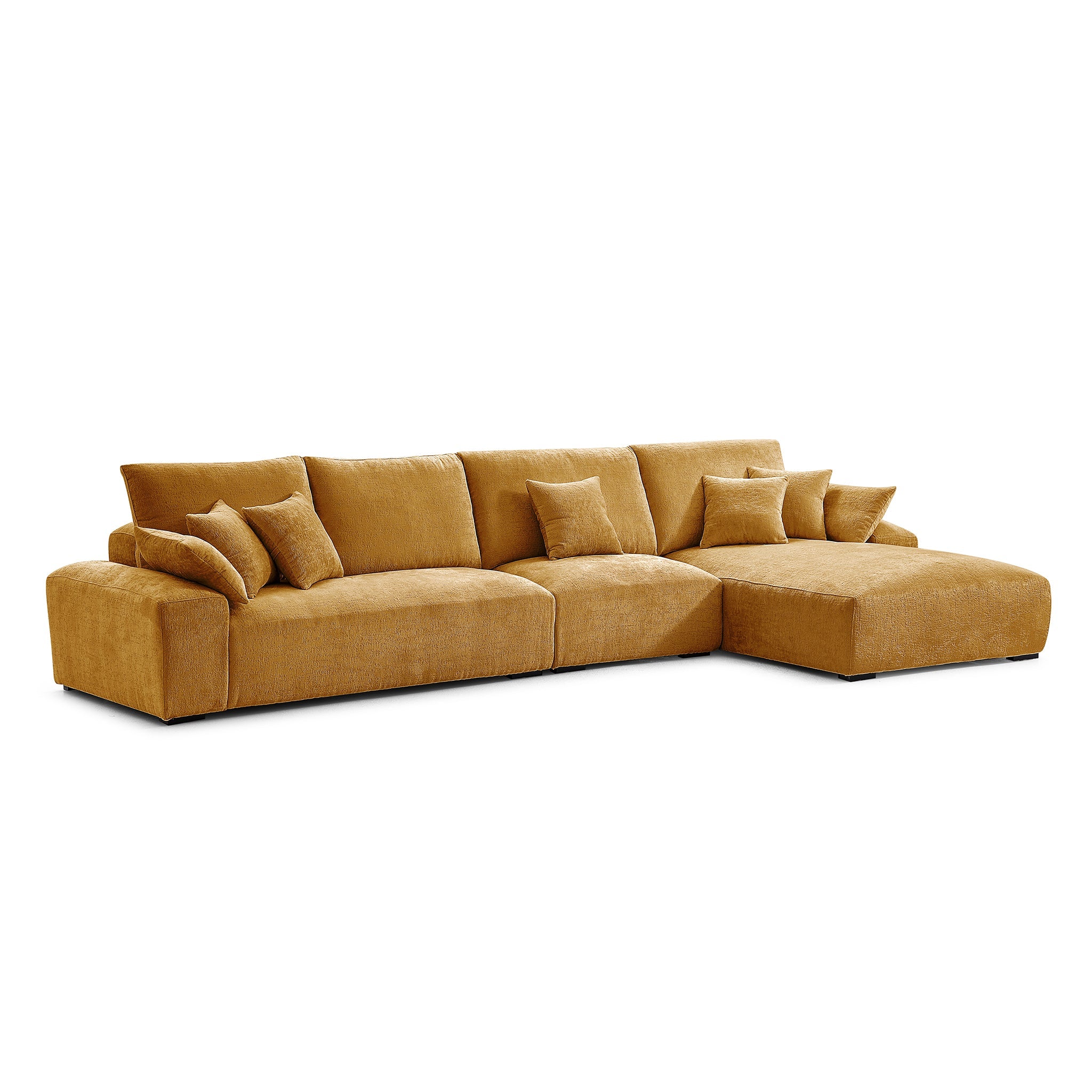 The Empress Yellow Sectional