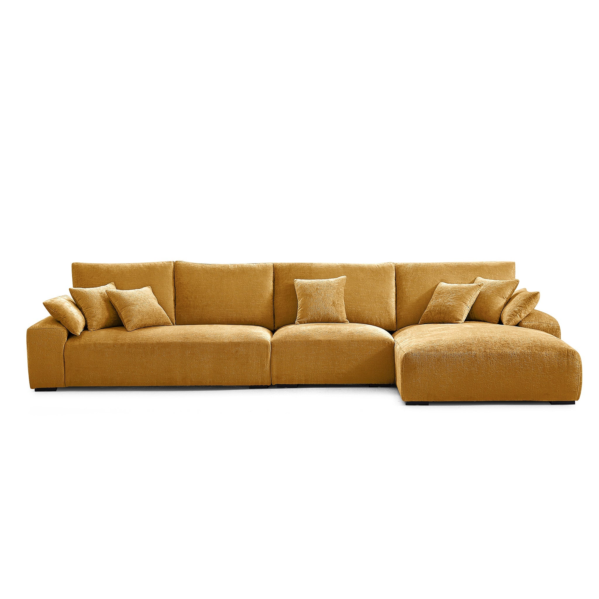 The Empress Yellow Sectional