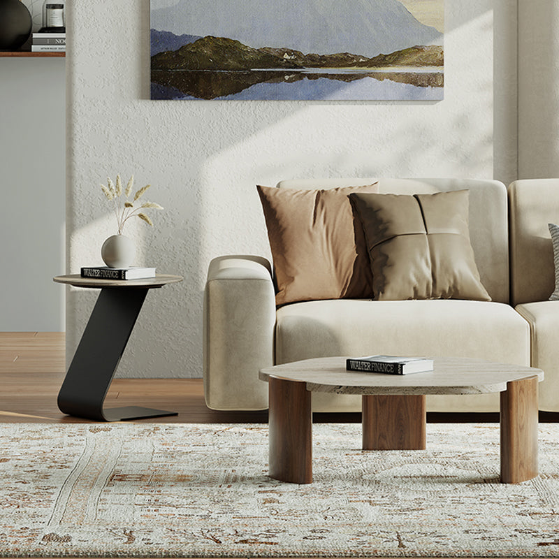 Minimalist Cave Stone Side Table