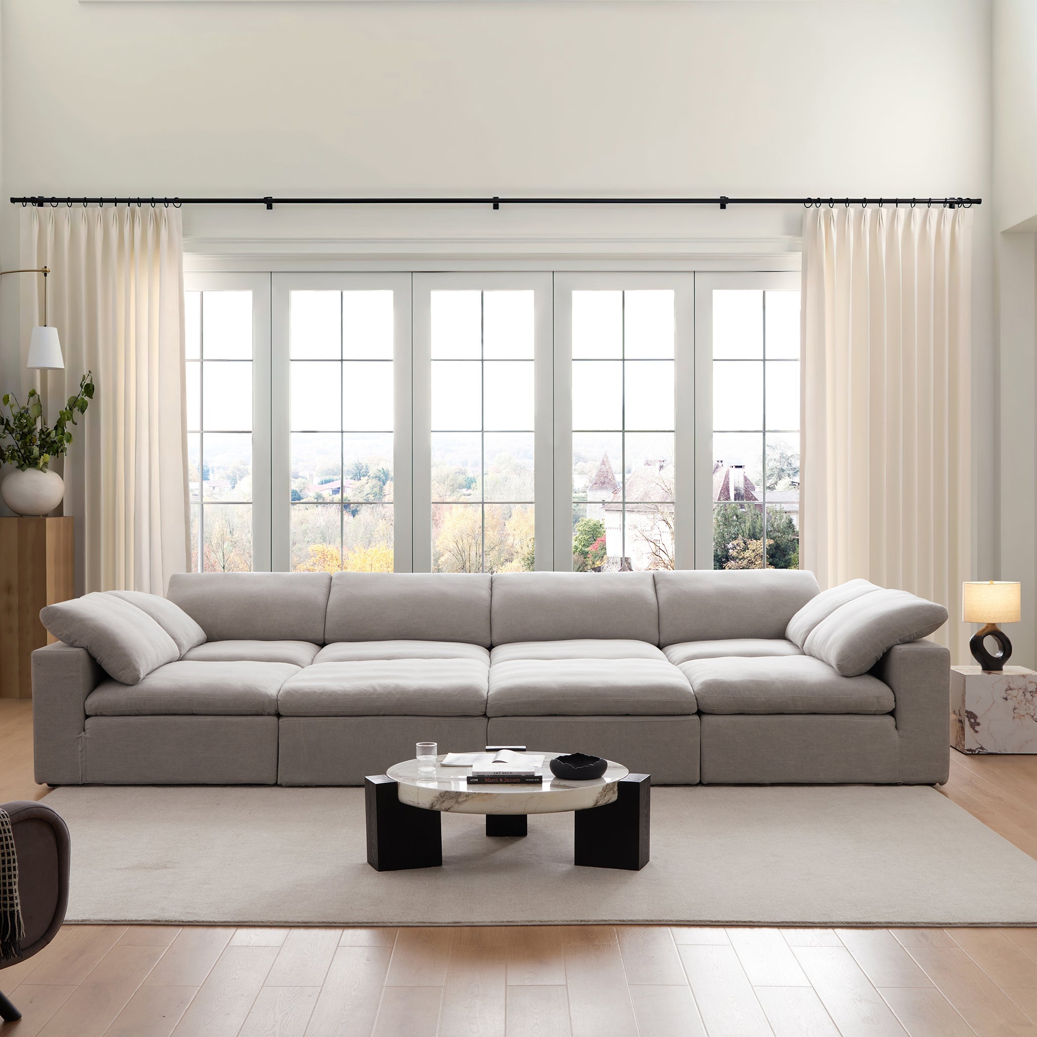 Tender Wabi-Sabi Gray Sofa Bed