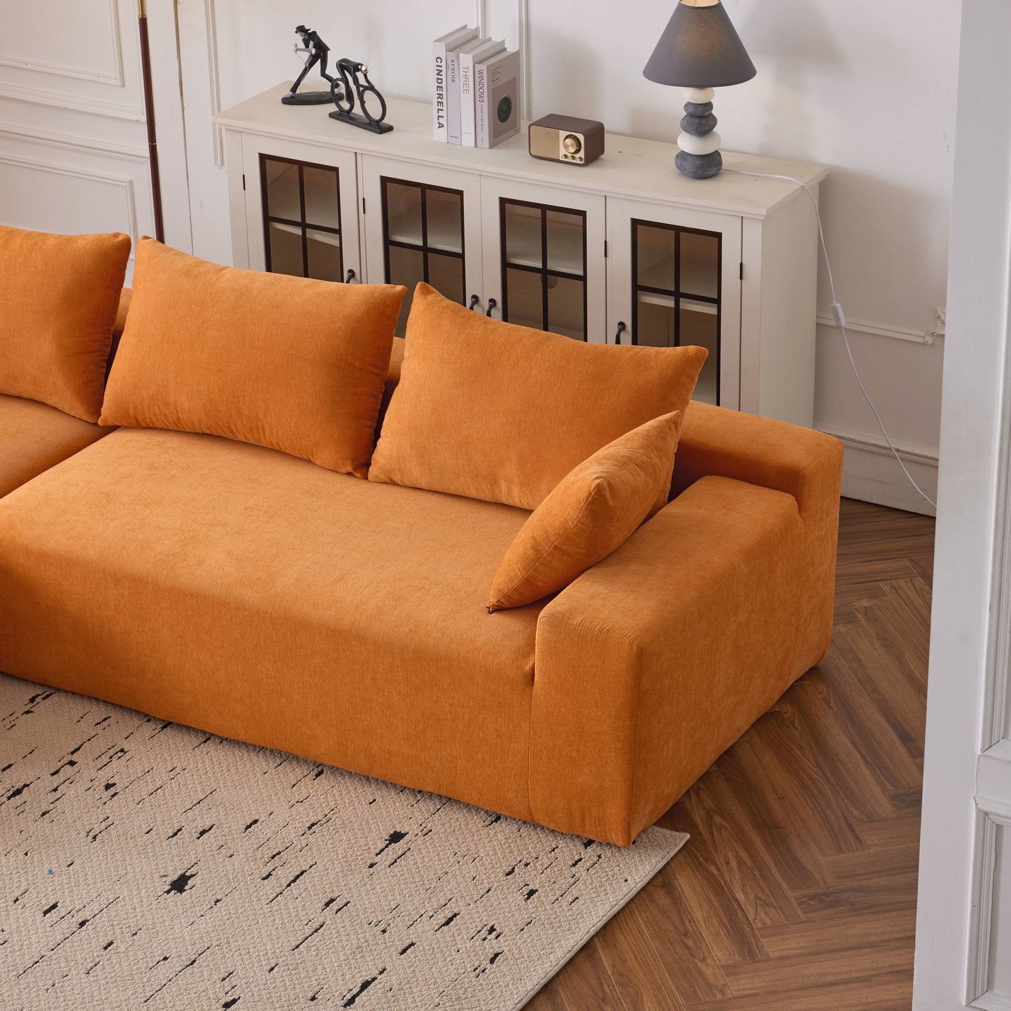 Canapé modulaire extra-profond 108X68 pouces