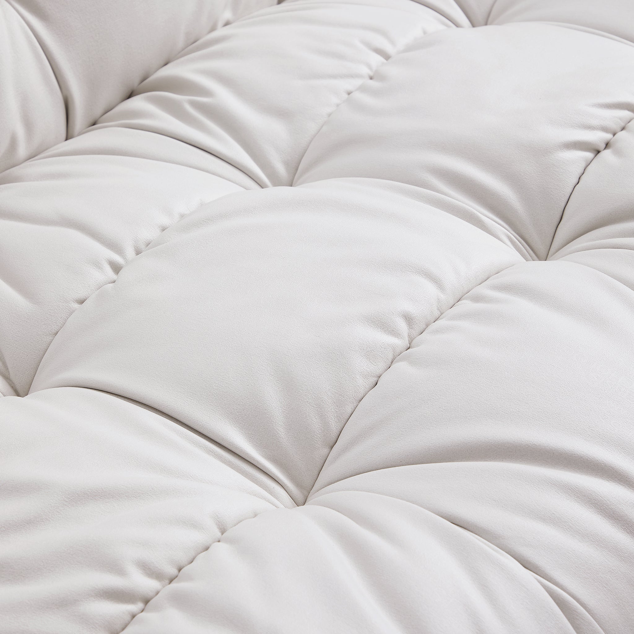 Boba Cream Leathaire Sectional Sofa