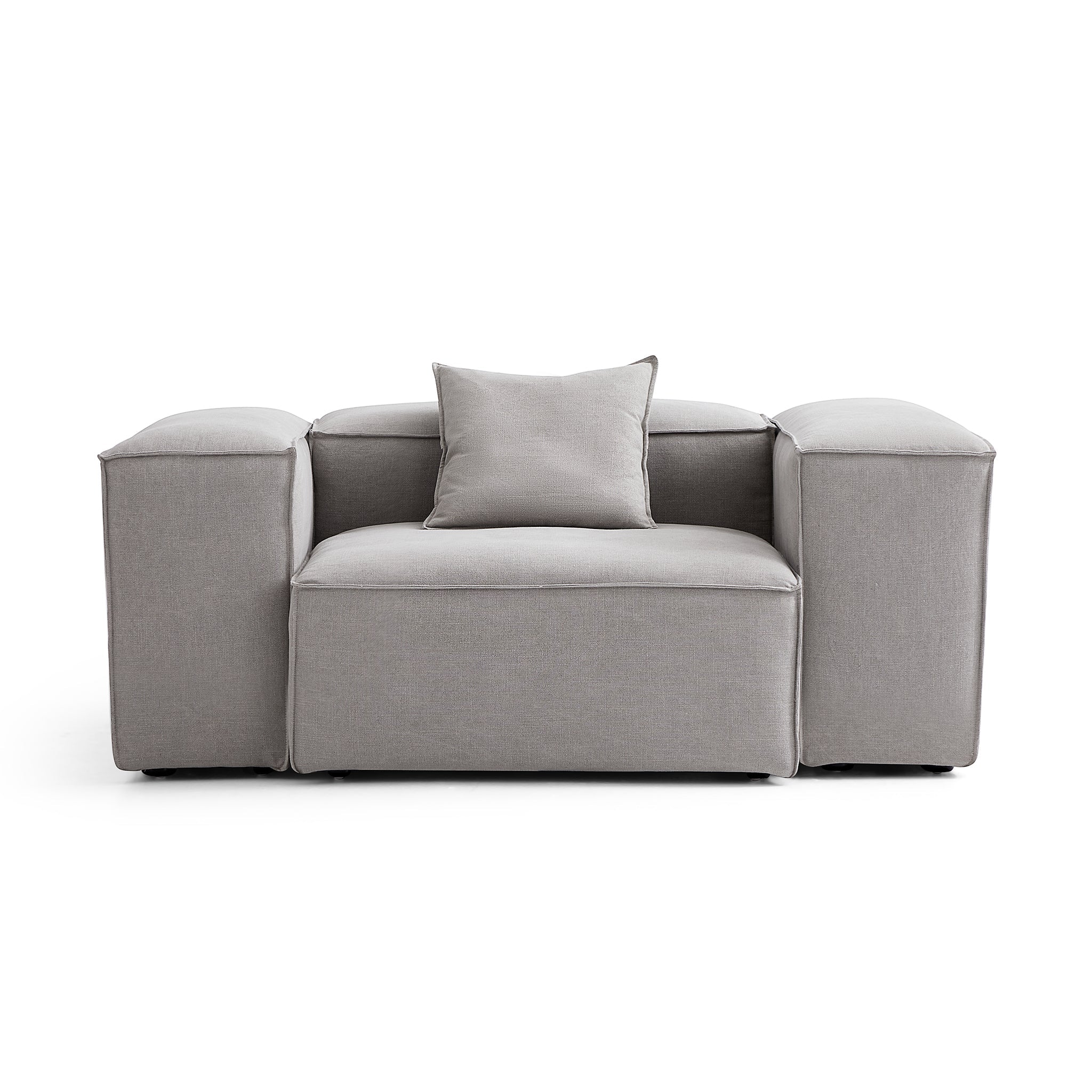Freedom Modular New Gray Accent Armchair