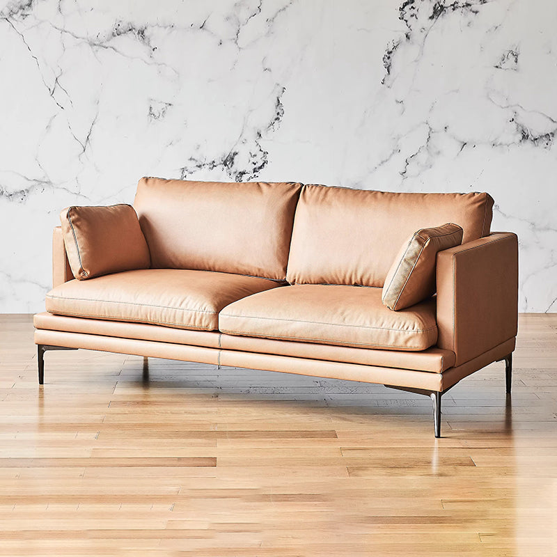 Chic Camel Leathaire Couch