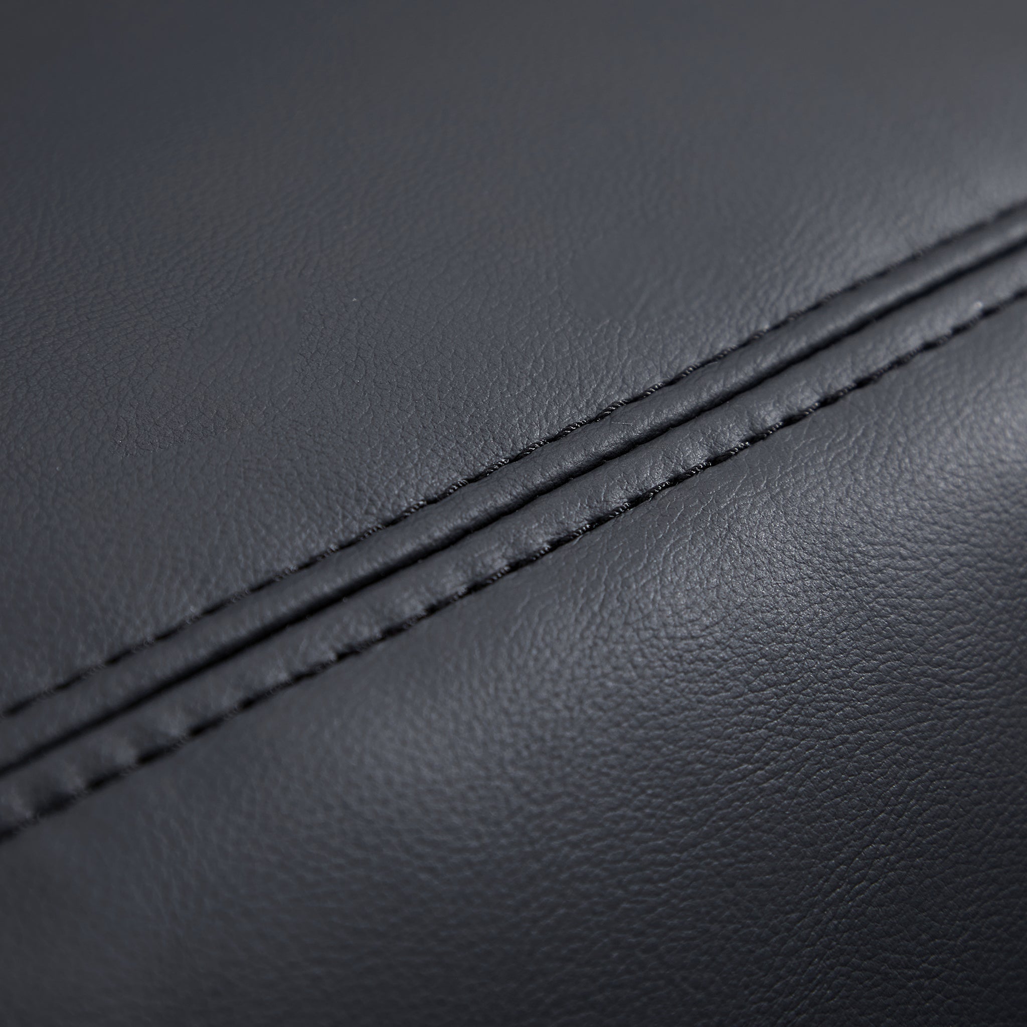 Blazer Black Leather Sofa