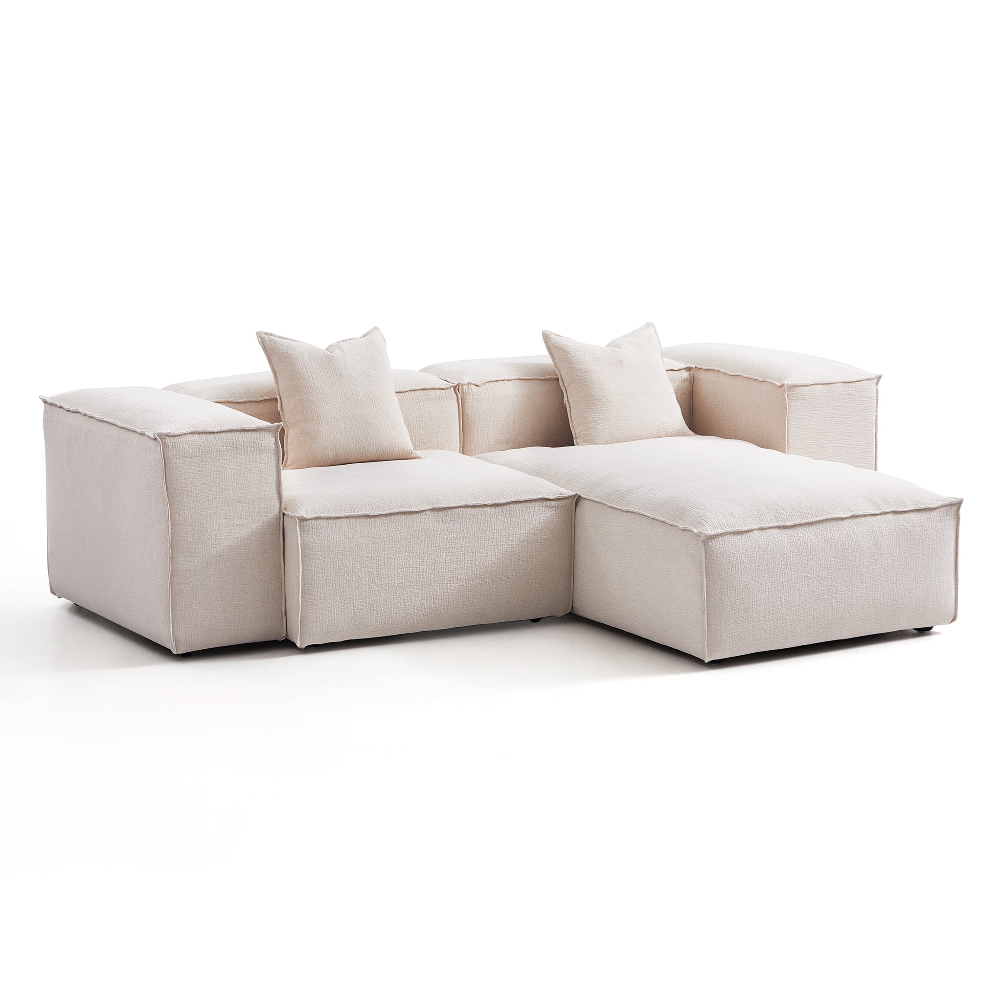 Freedom Modular Khaki Sectional Sofa