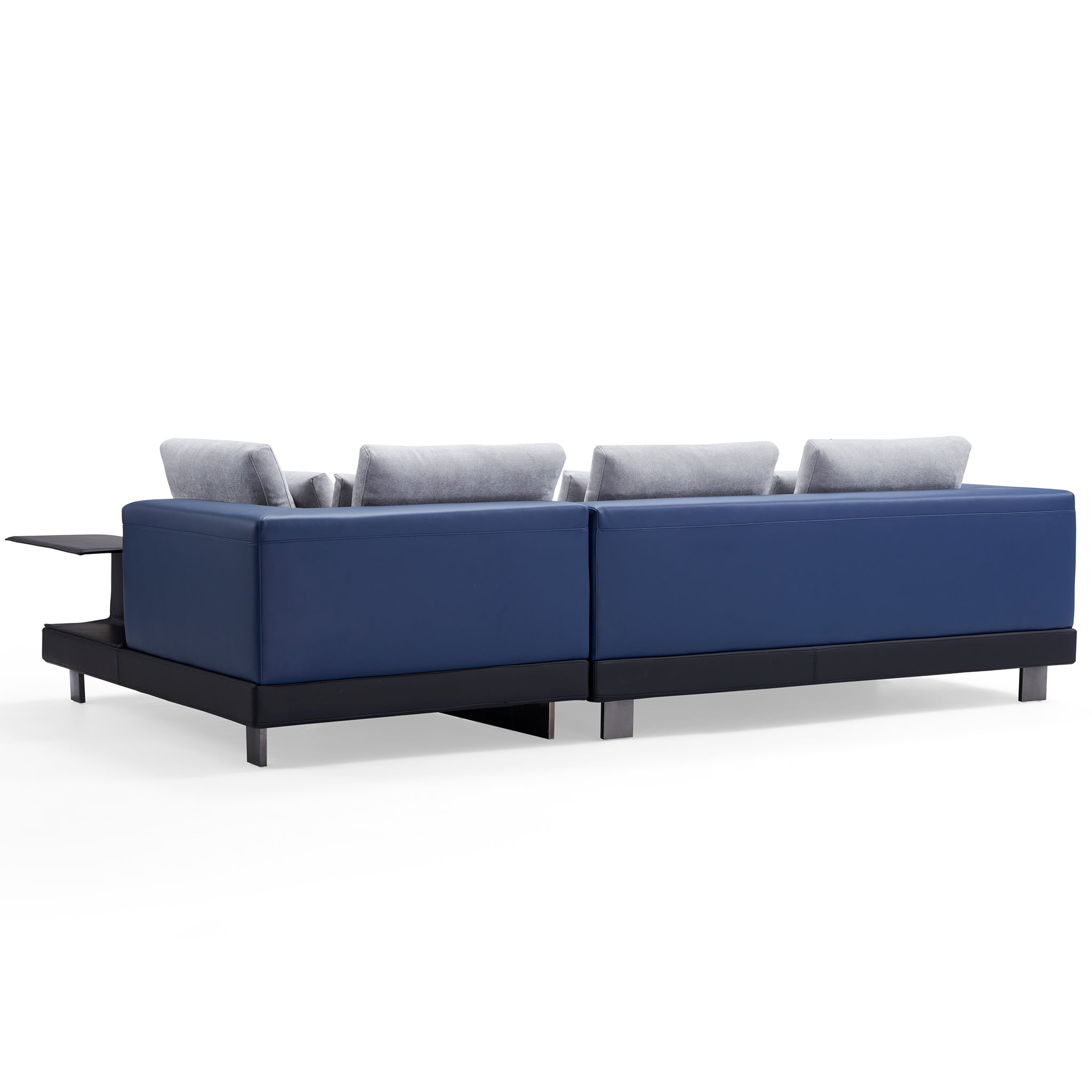 Connery Minimalist Blue Sectional