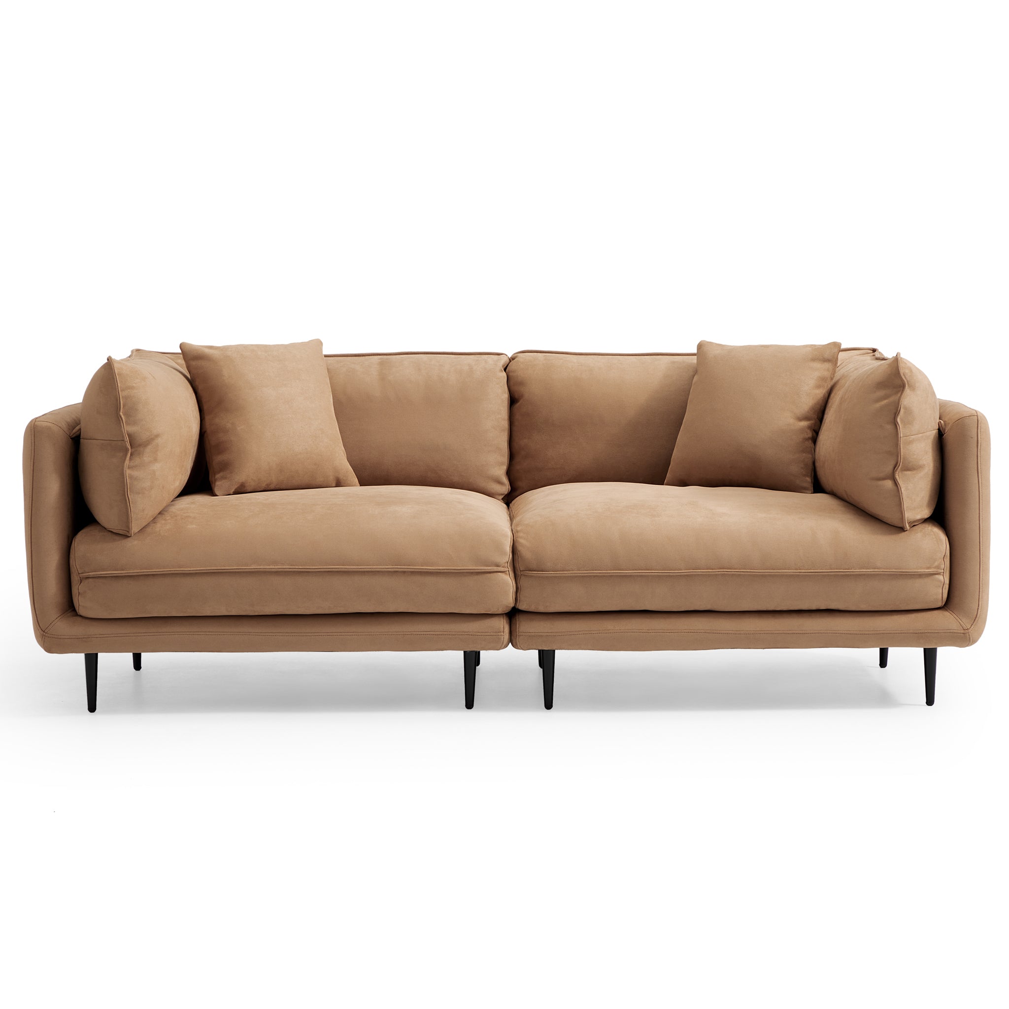 Vanilla Gray Fabric Sofa