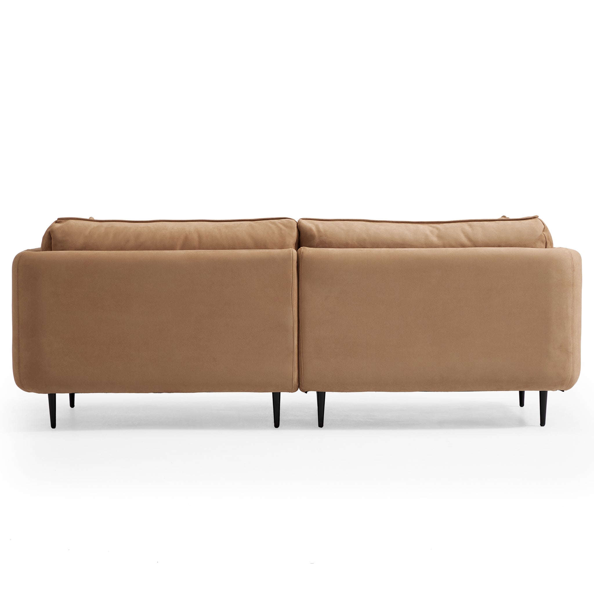 Vanilla Camel Fabric Sofa