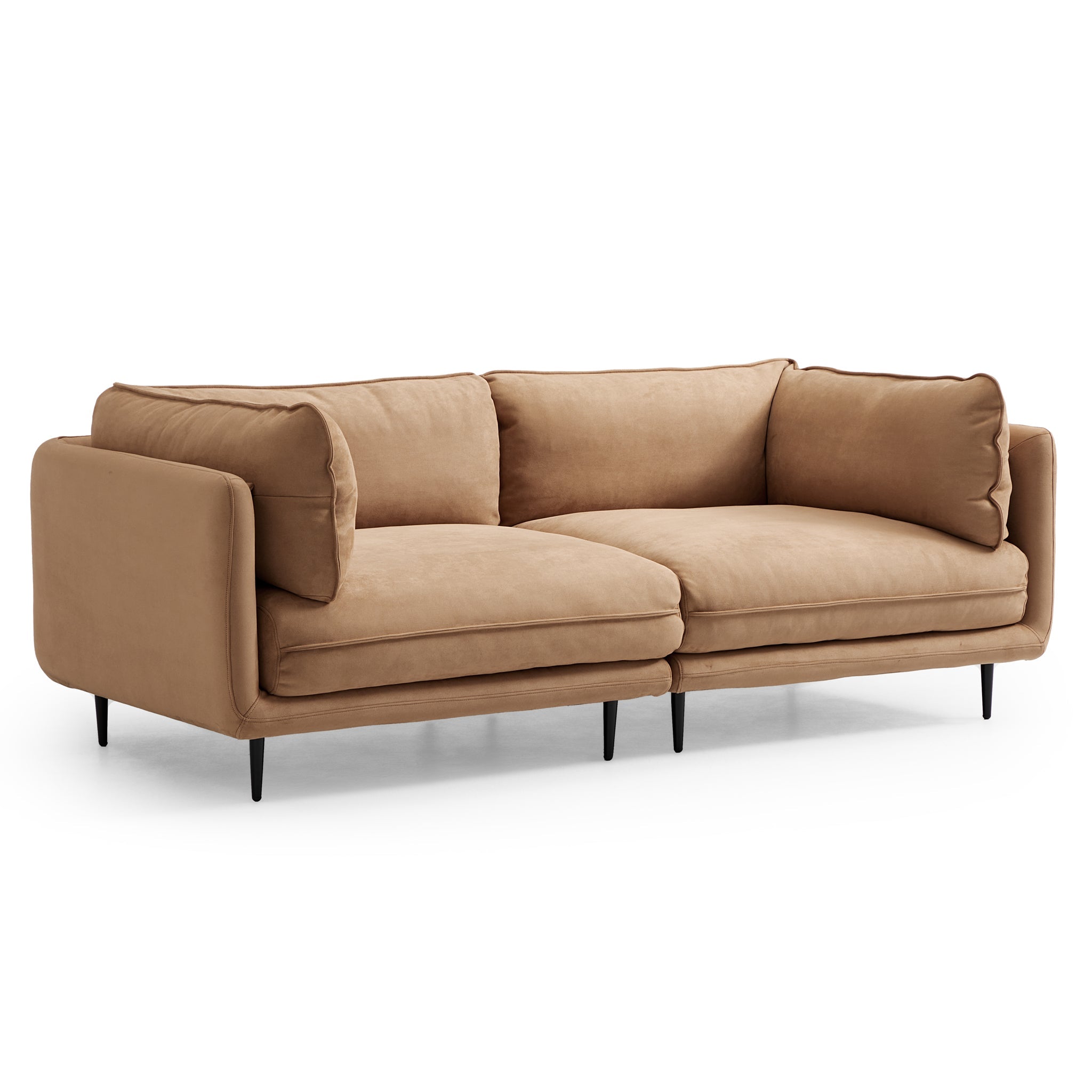 Vanilla Gray Fabric Sofa