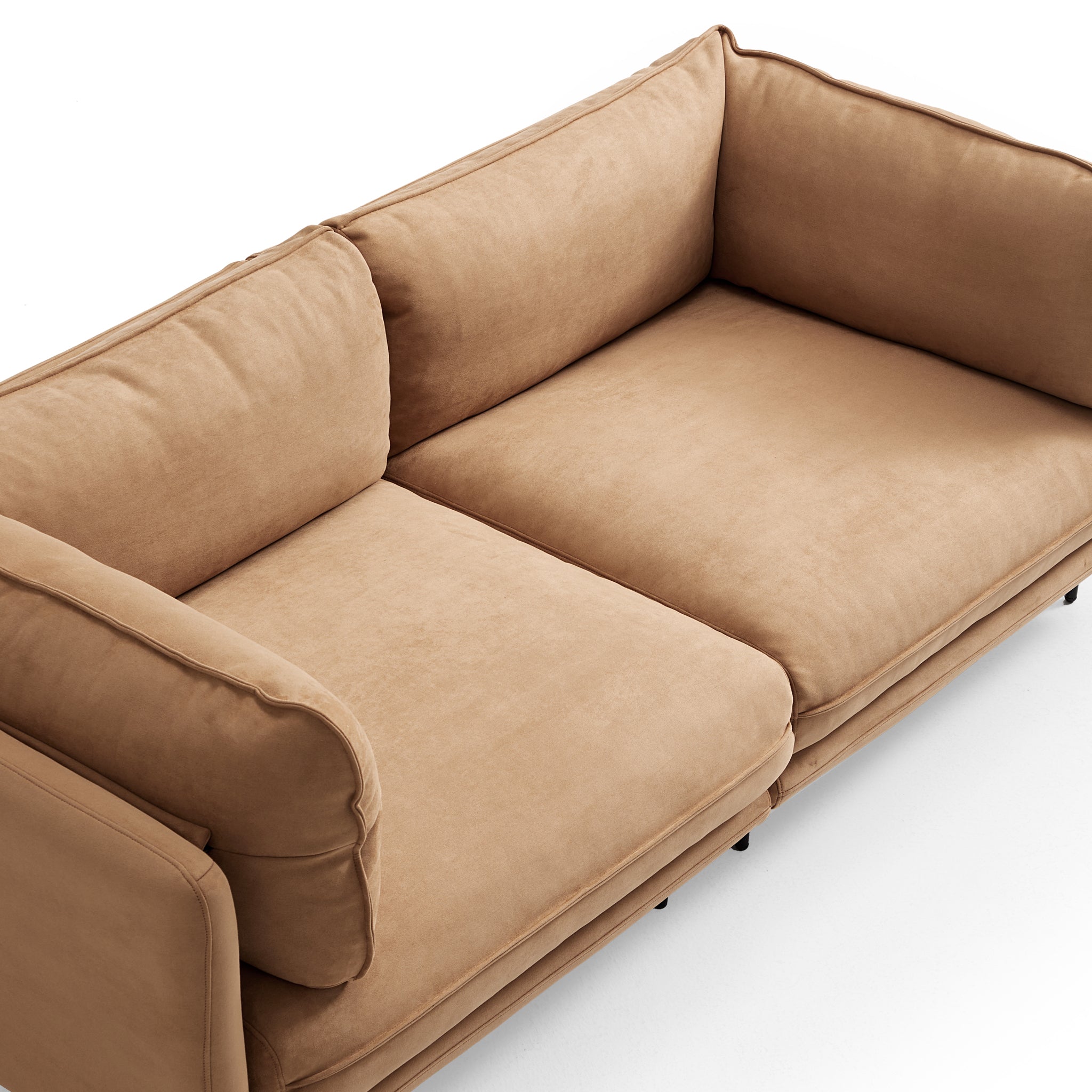 Vanilla Gray Fabric Sofa