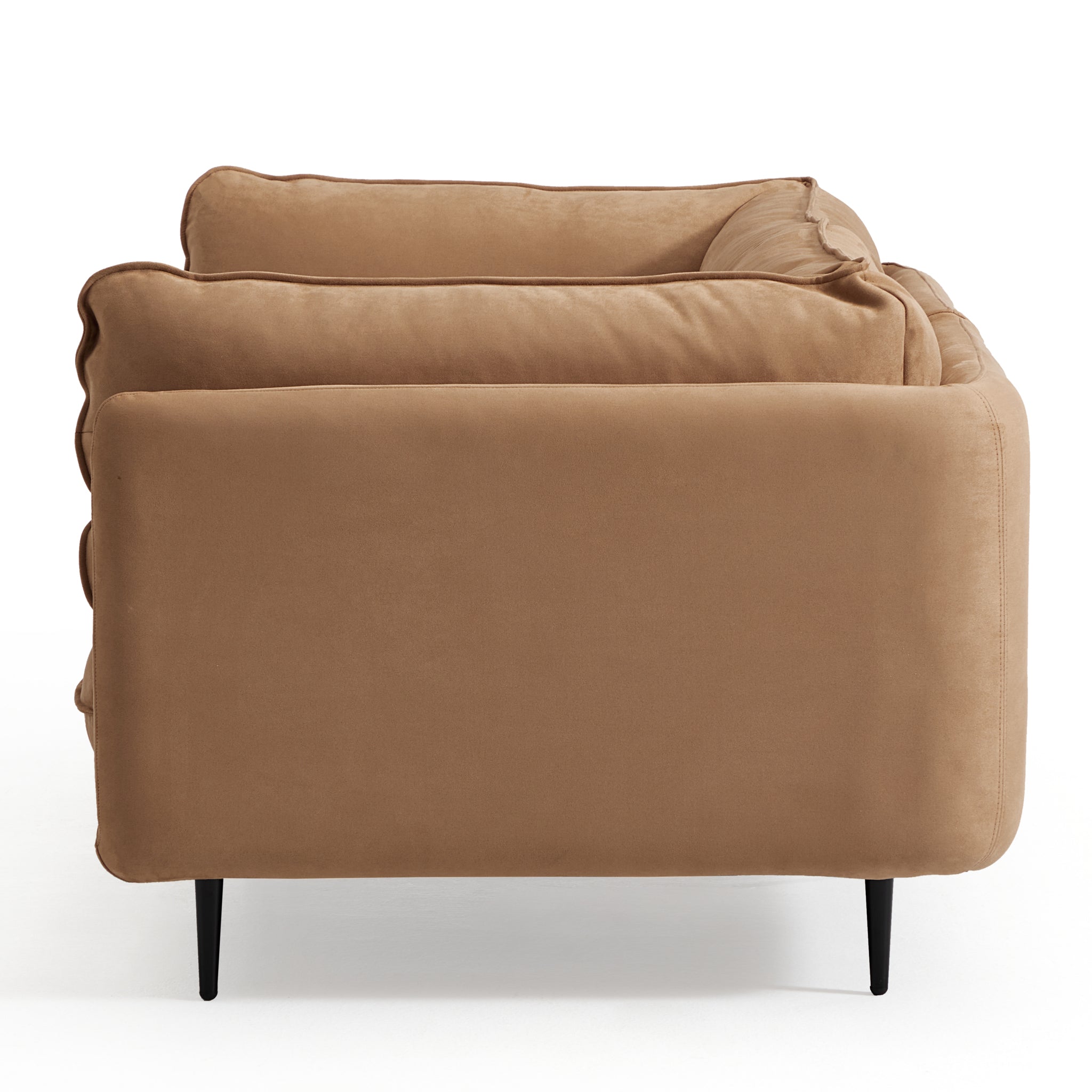 Vanilla Camel Fabric Sofa