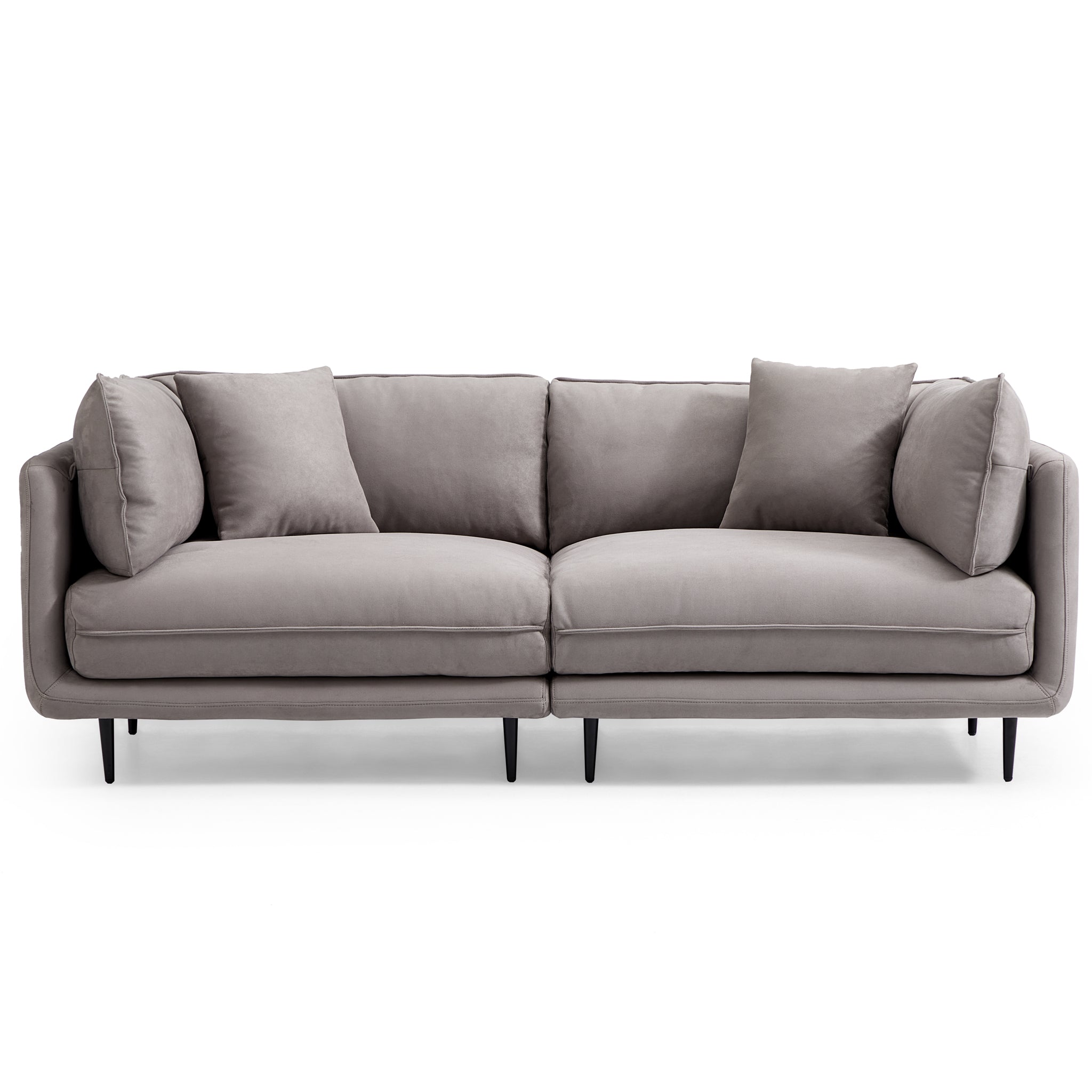 Vanilla Camel Fabric Sofa