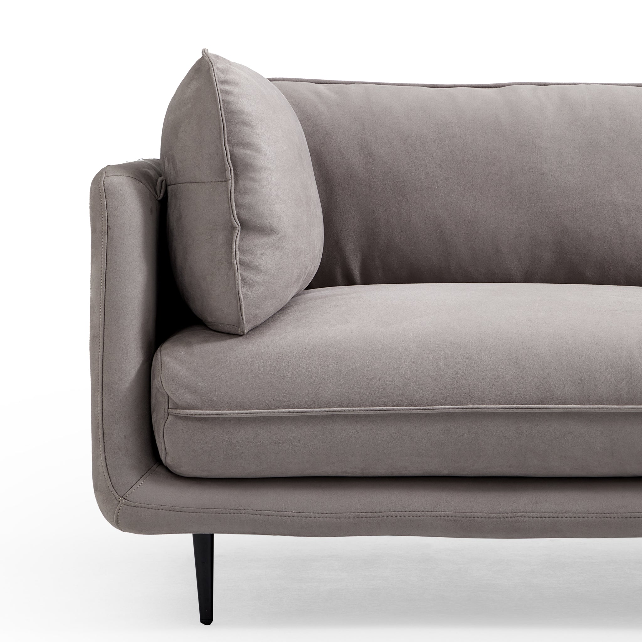 Vanilla Camel Fabric Sofa