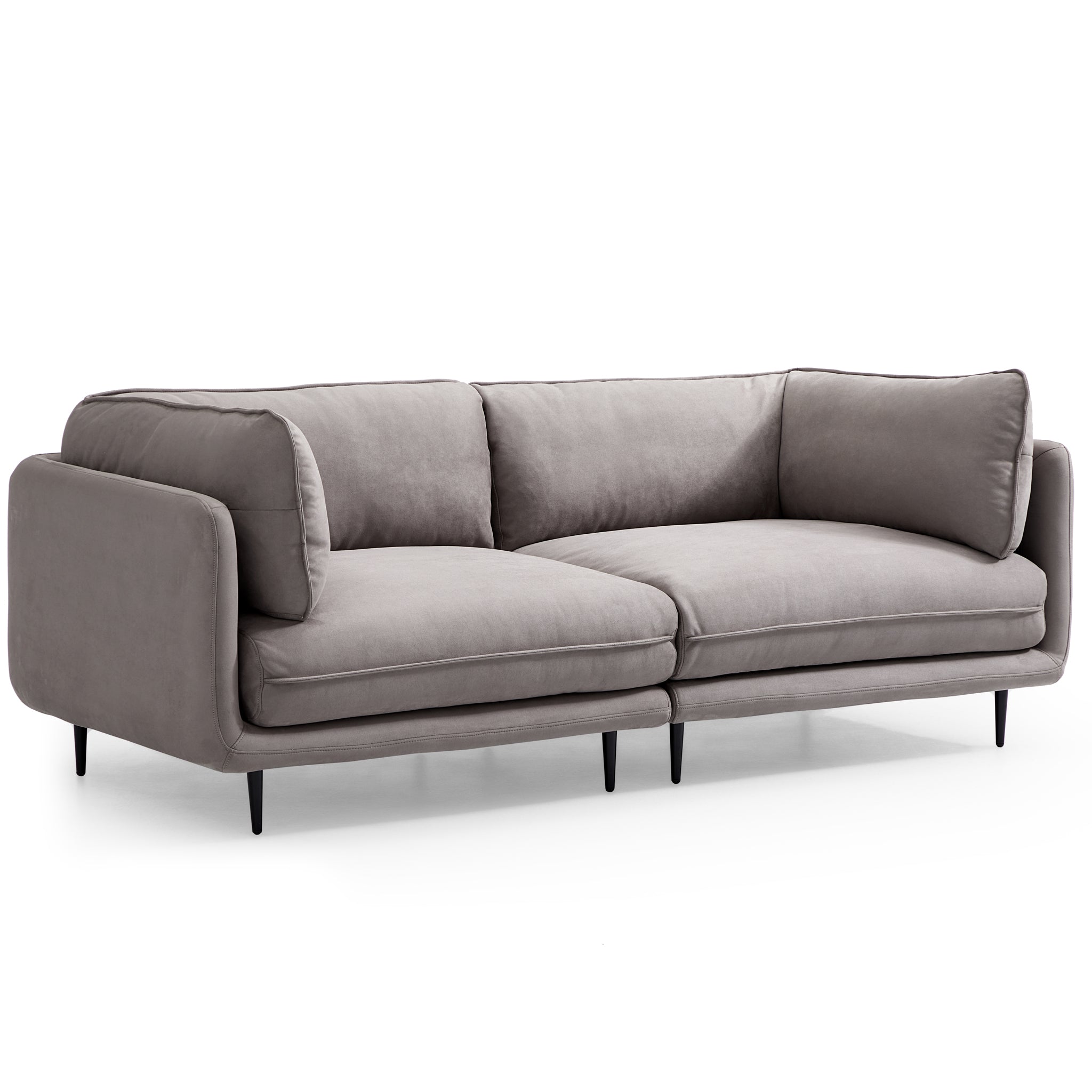 Vanilla Gray Fabric Sofa