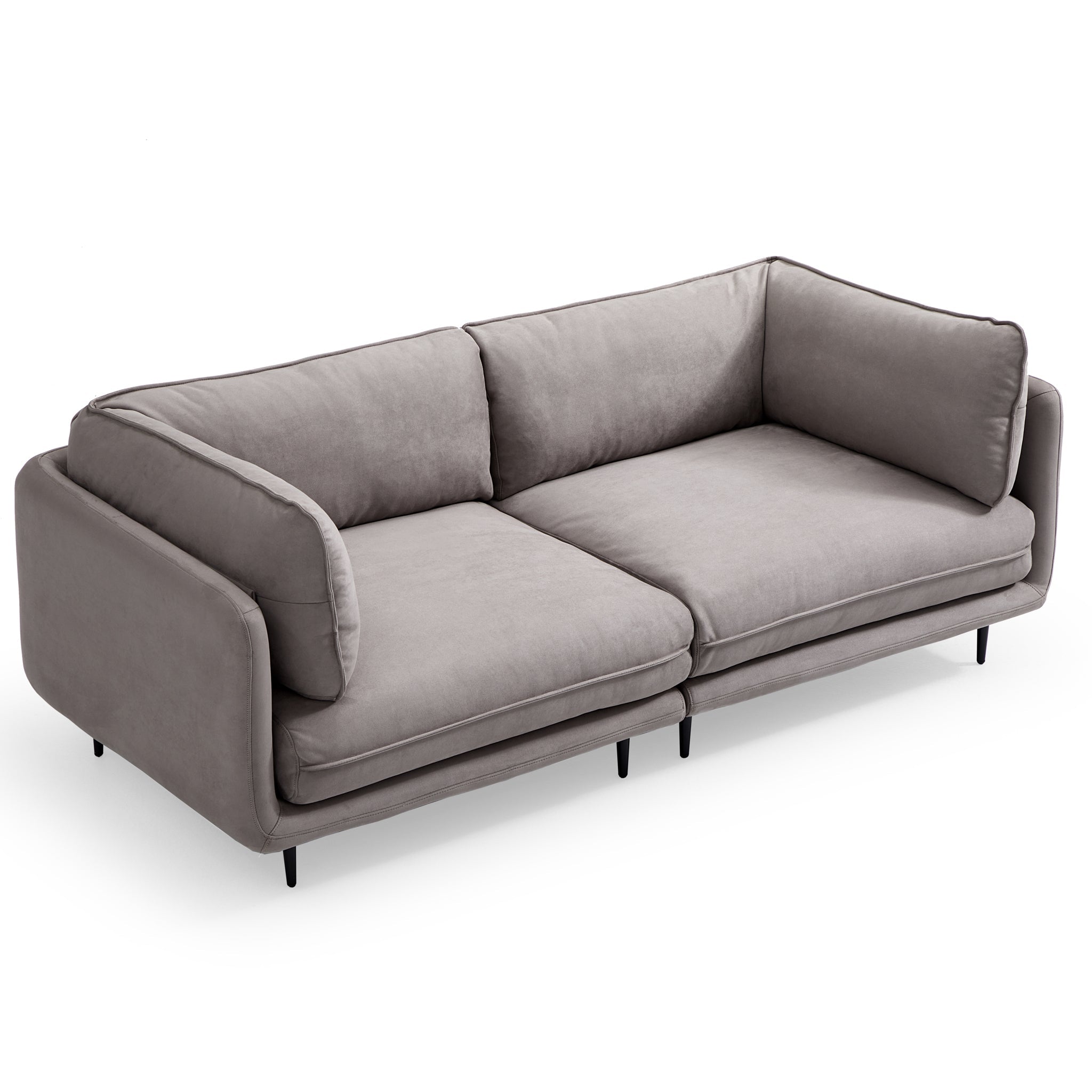 Vanilla Camel Fabric Sofa