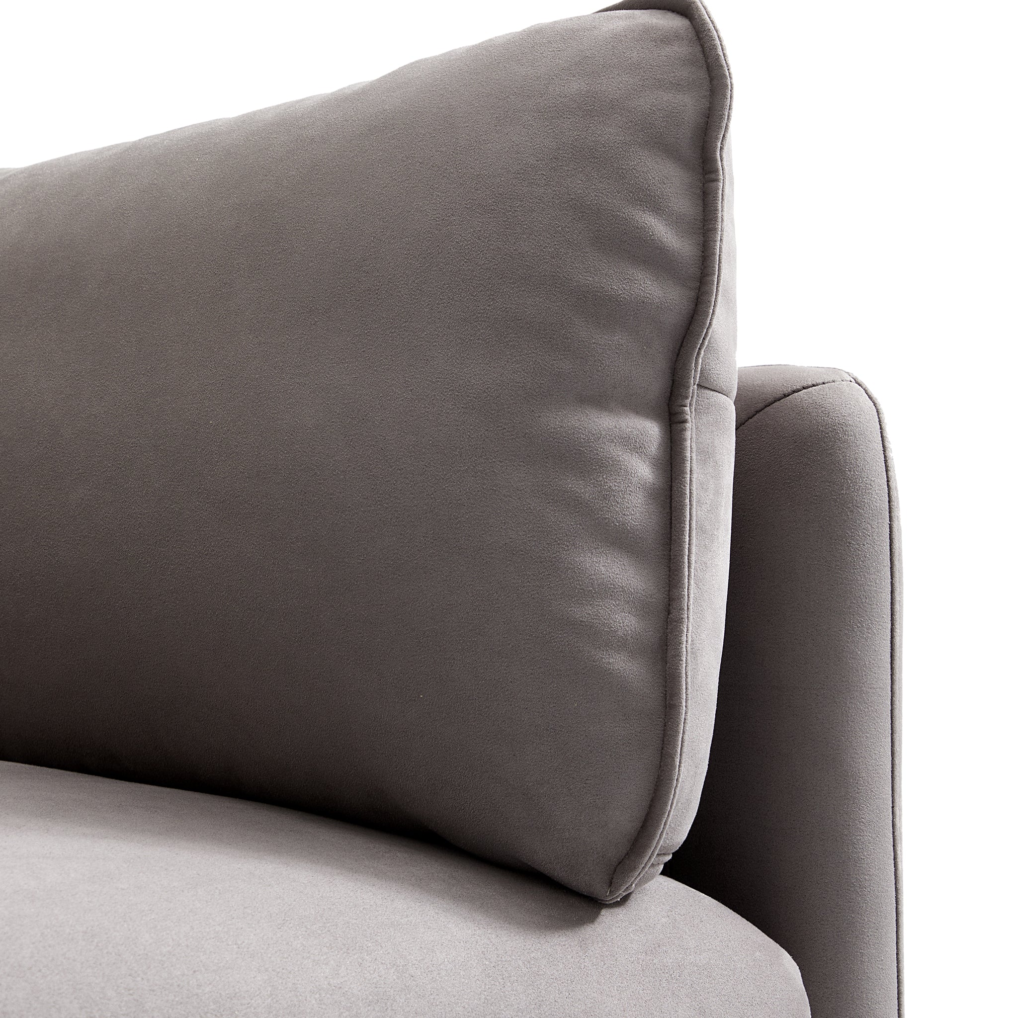Vanilla Camel Fabric Sofa