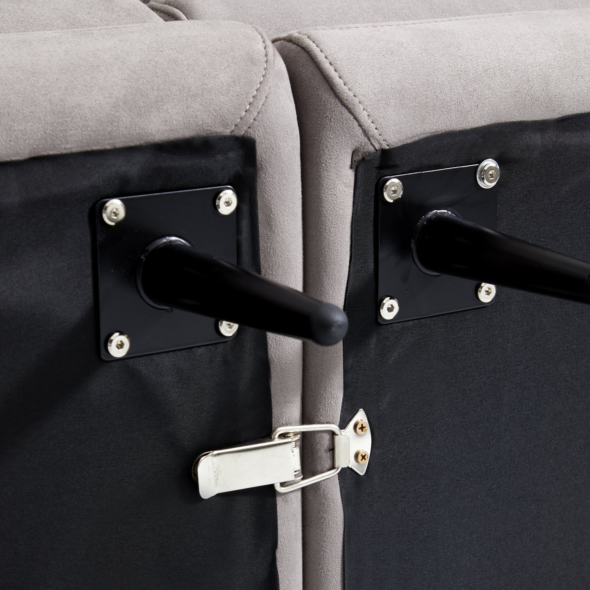 Vanilla Gray Fabric Sofa