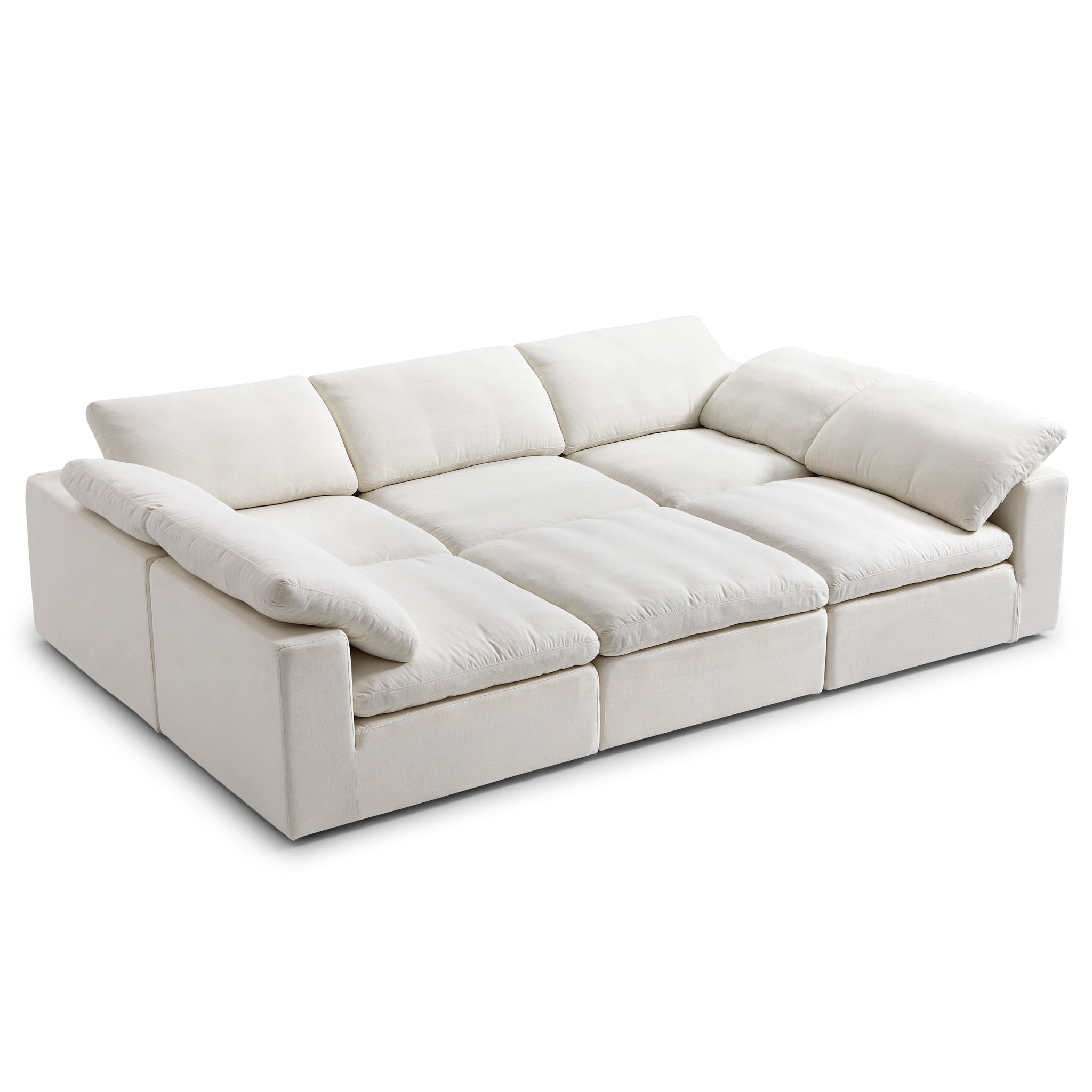 Tender Wabi-Sabi Beige Sofa Bed