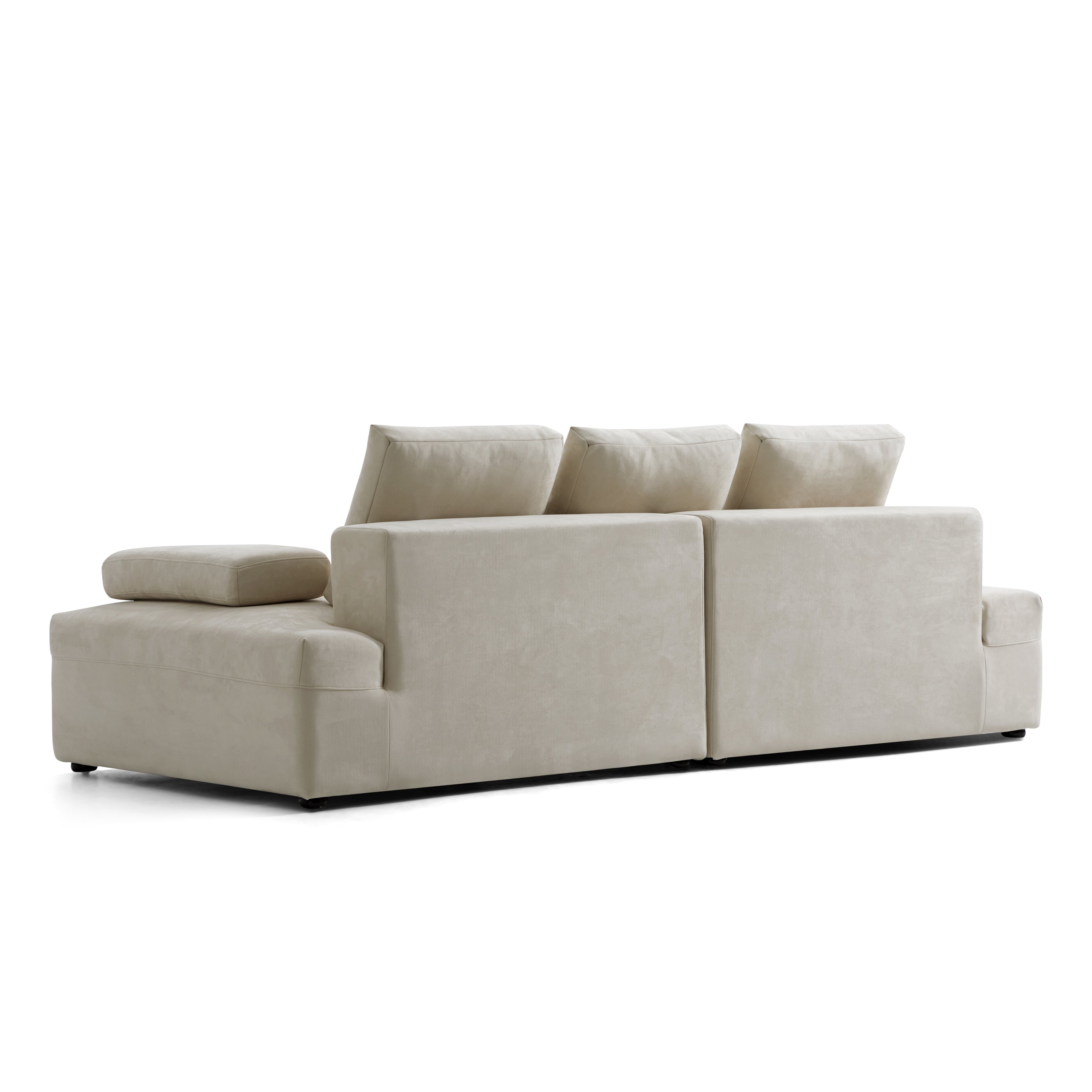Composition Wabi-Sabi Gray Sofa