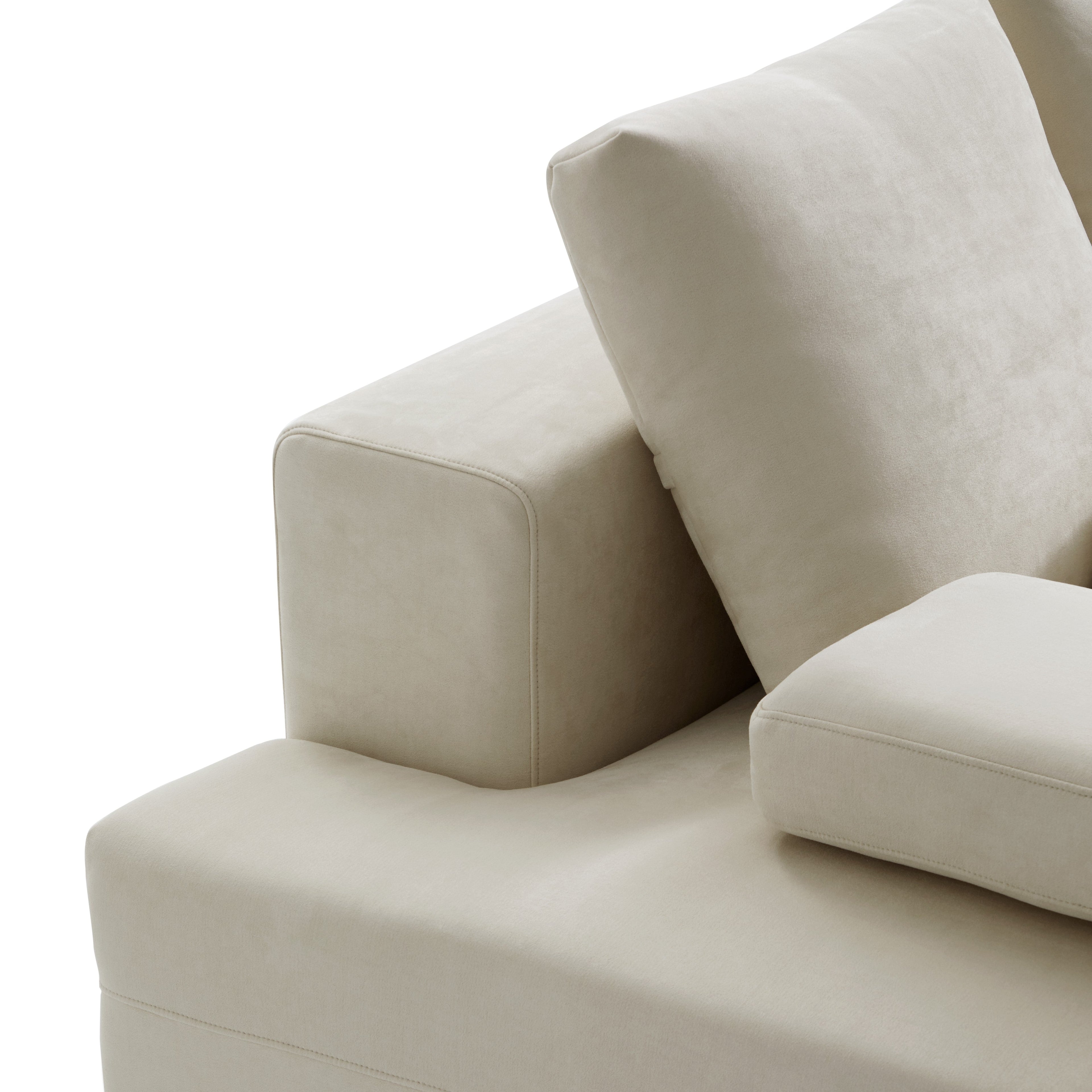 Composition Wabi-Sabi Gray Sofa