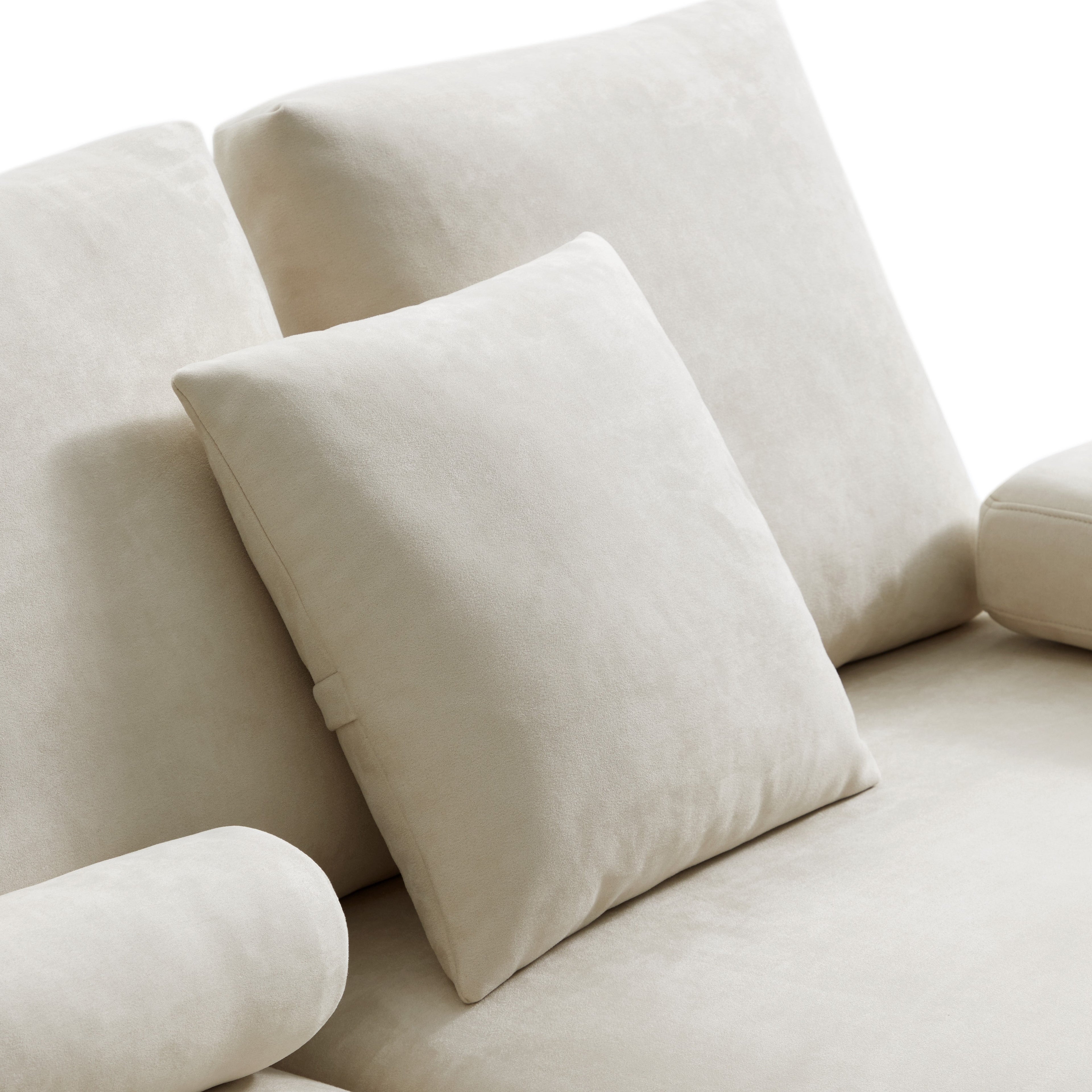 Composition Wabi-Sabi Gray Sofa