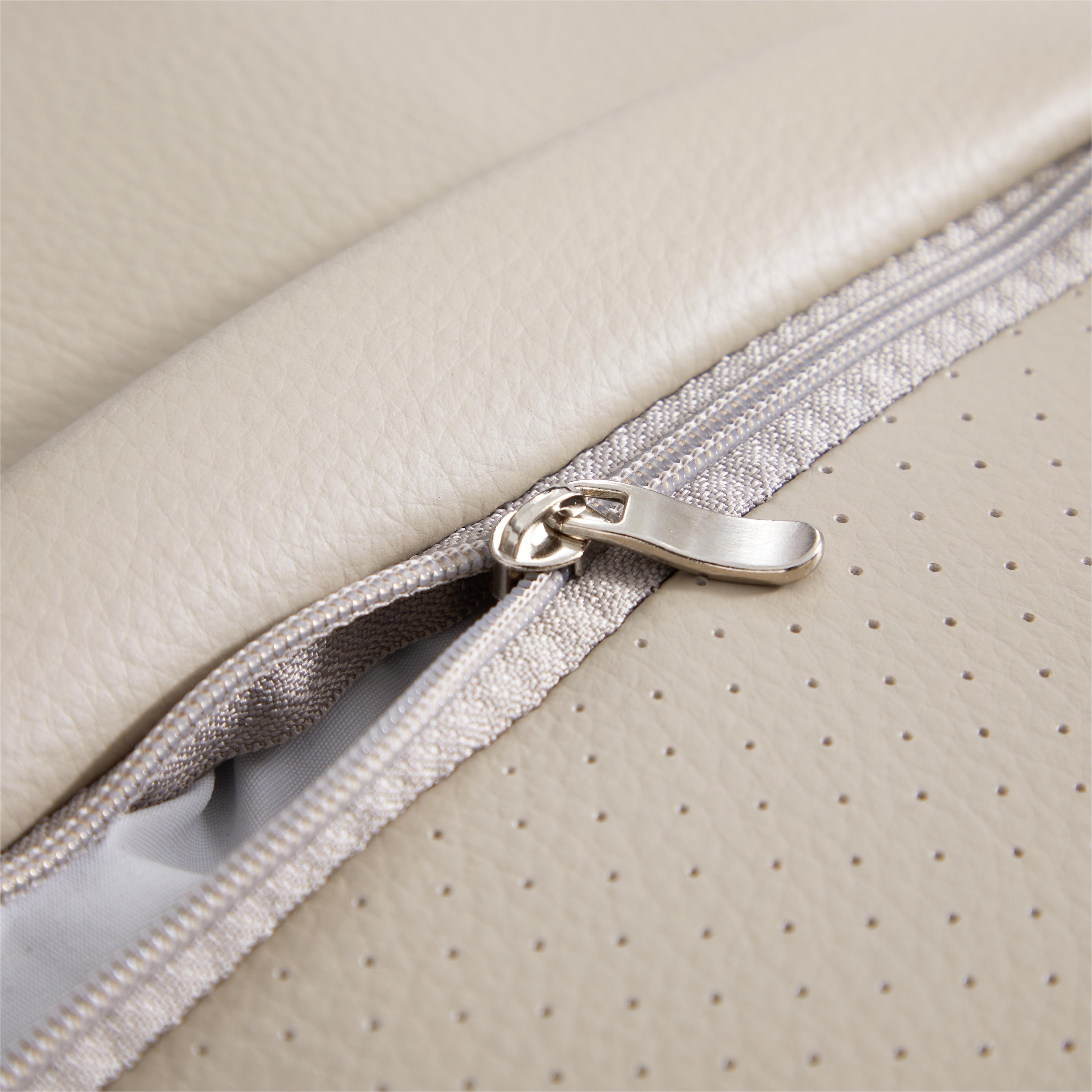 Domus Modular Khaki Leather Armchair