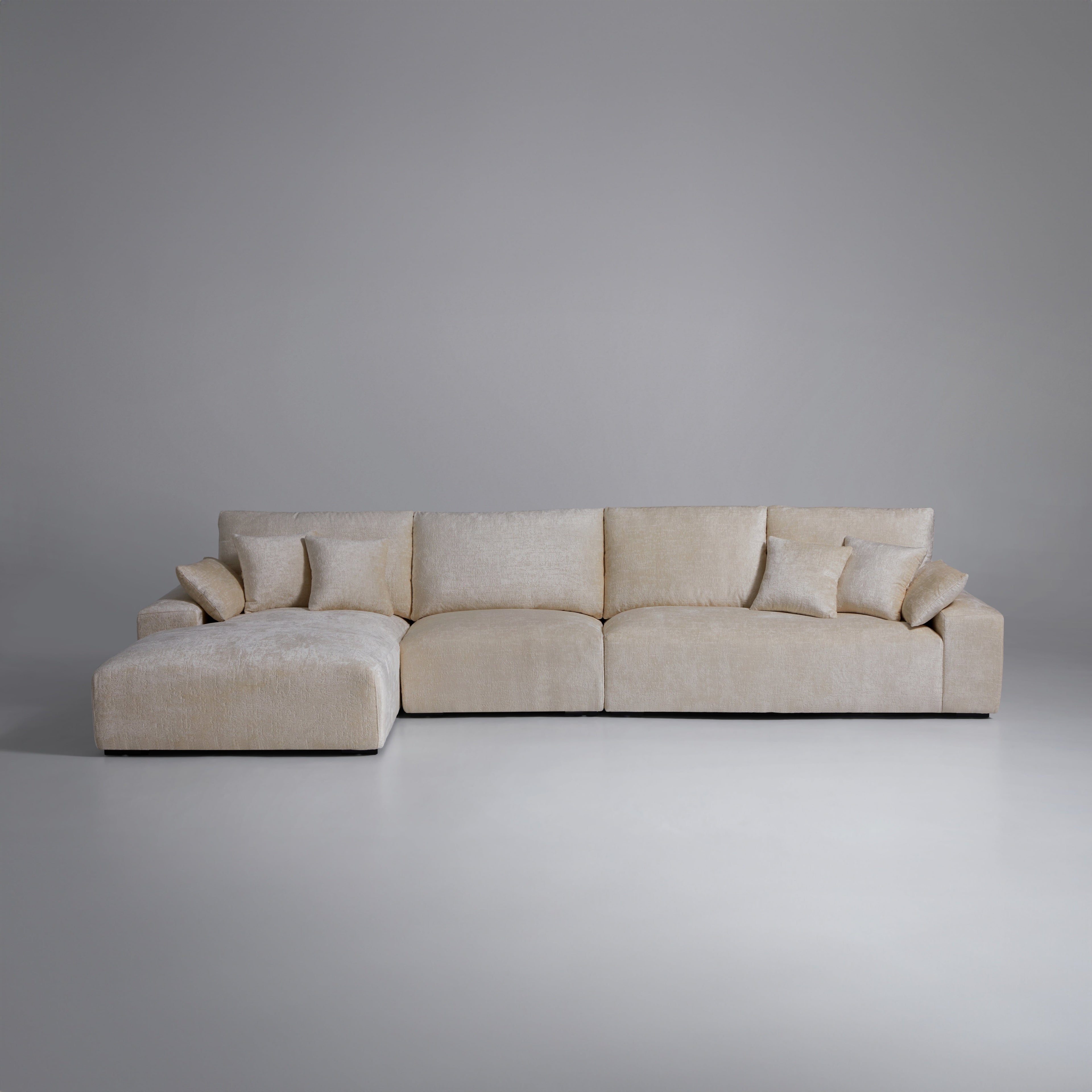 The Empress Beige Sectional