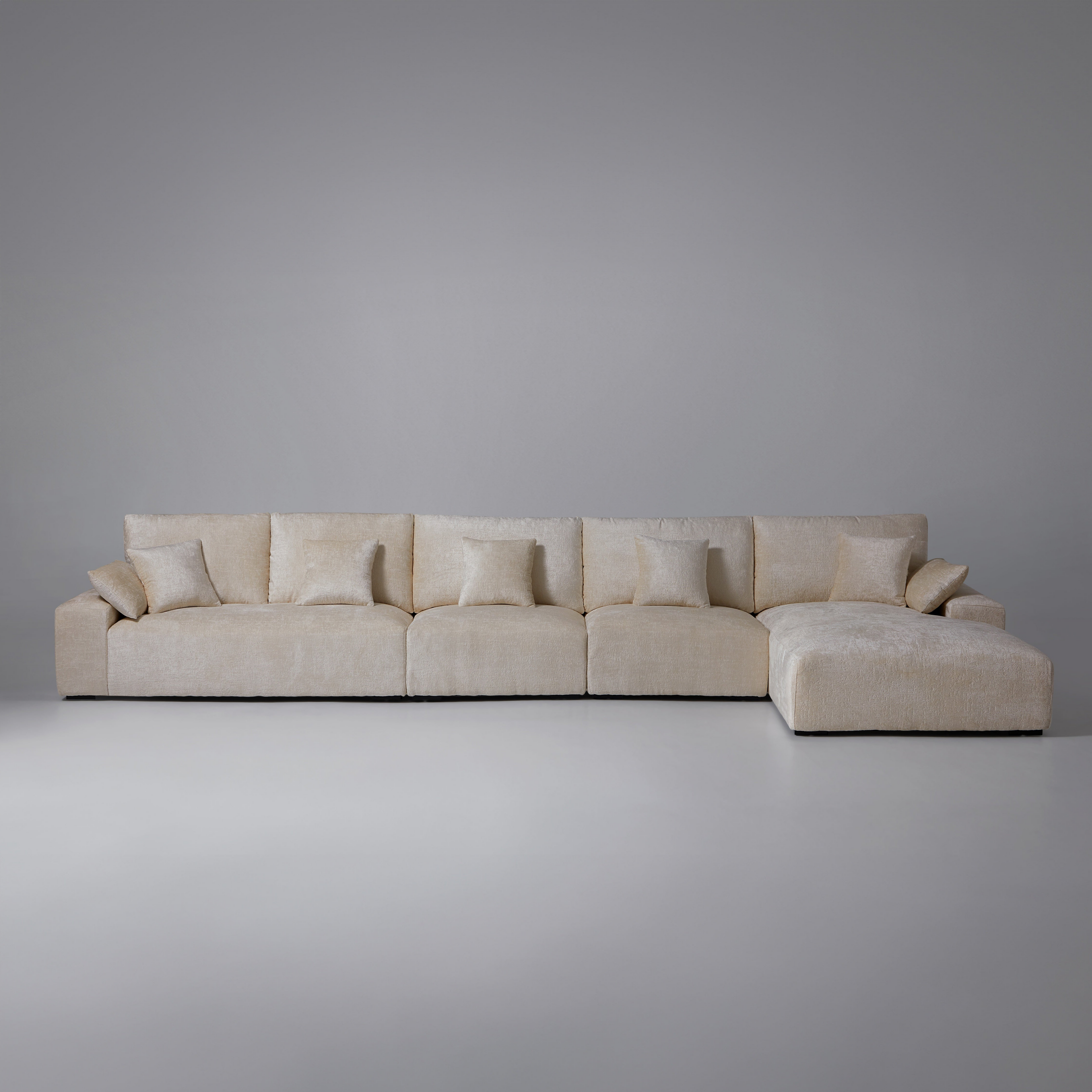 The Empress Beige Sectional