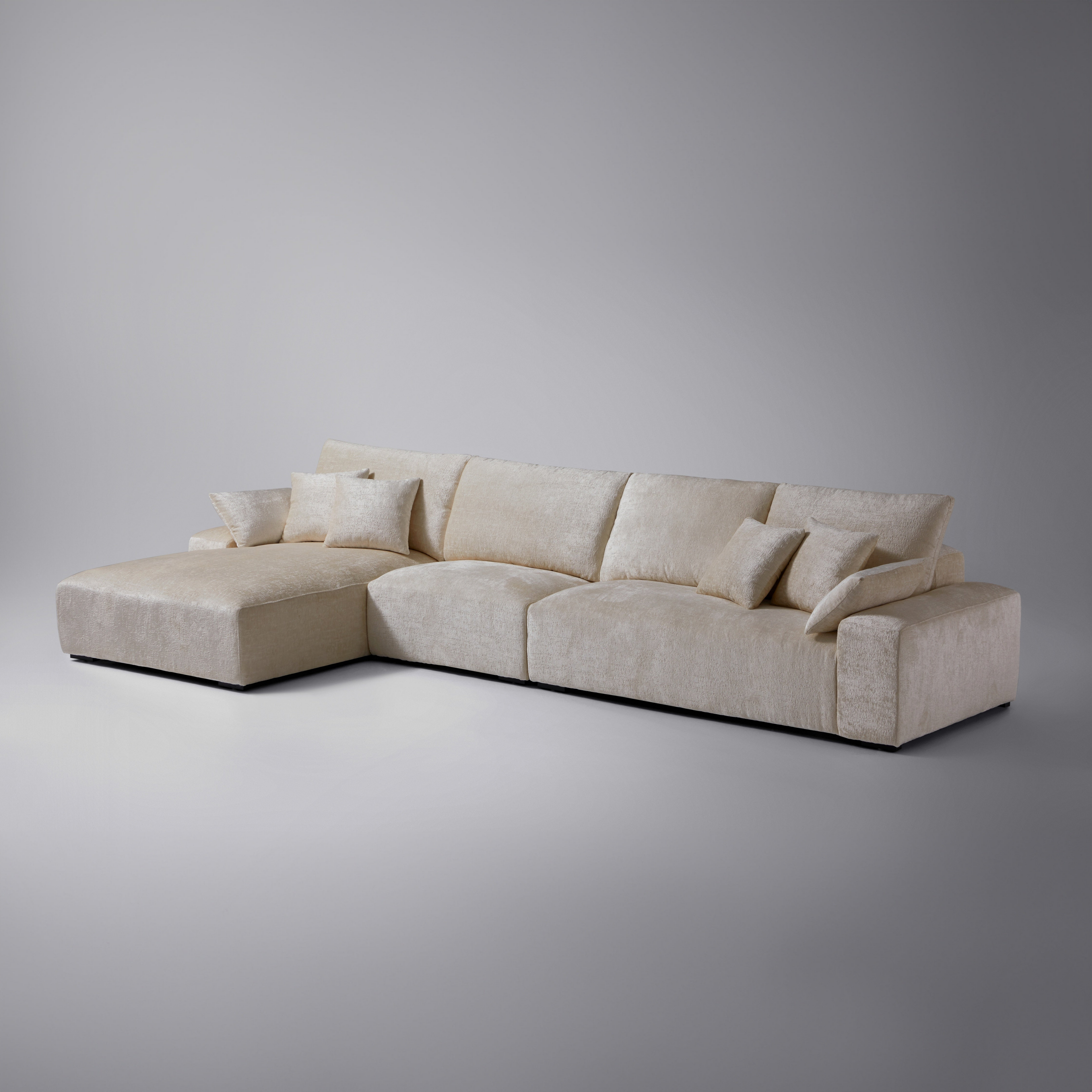 The Empress Beige Sectional