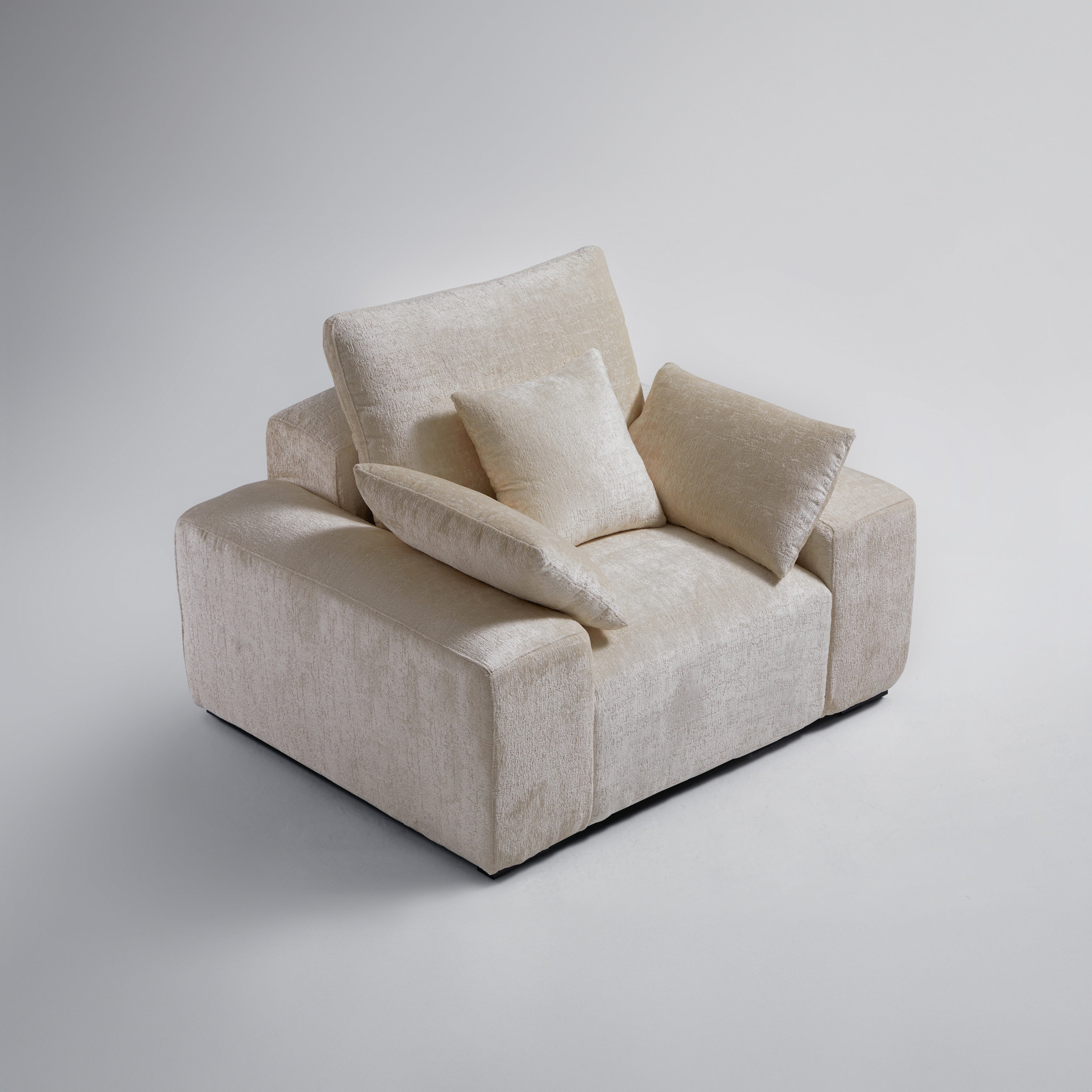 The Empress Beige Armchair