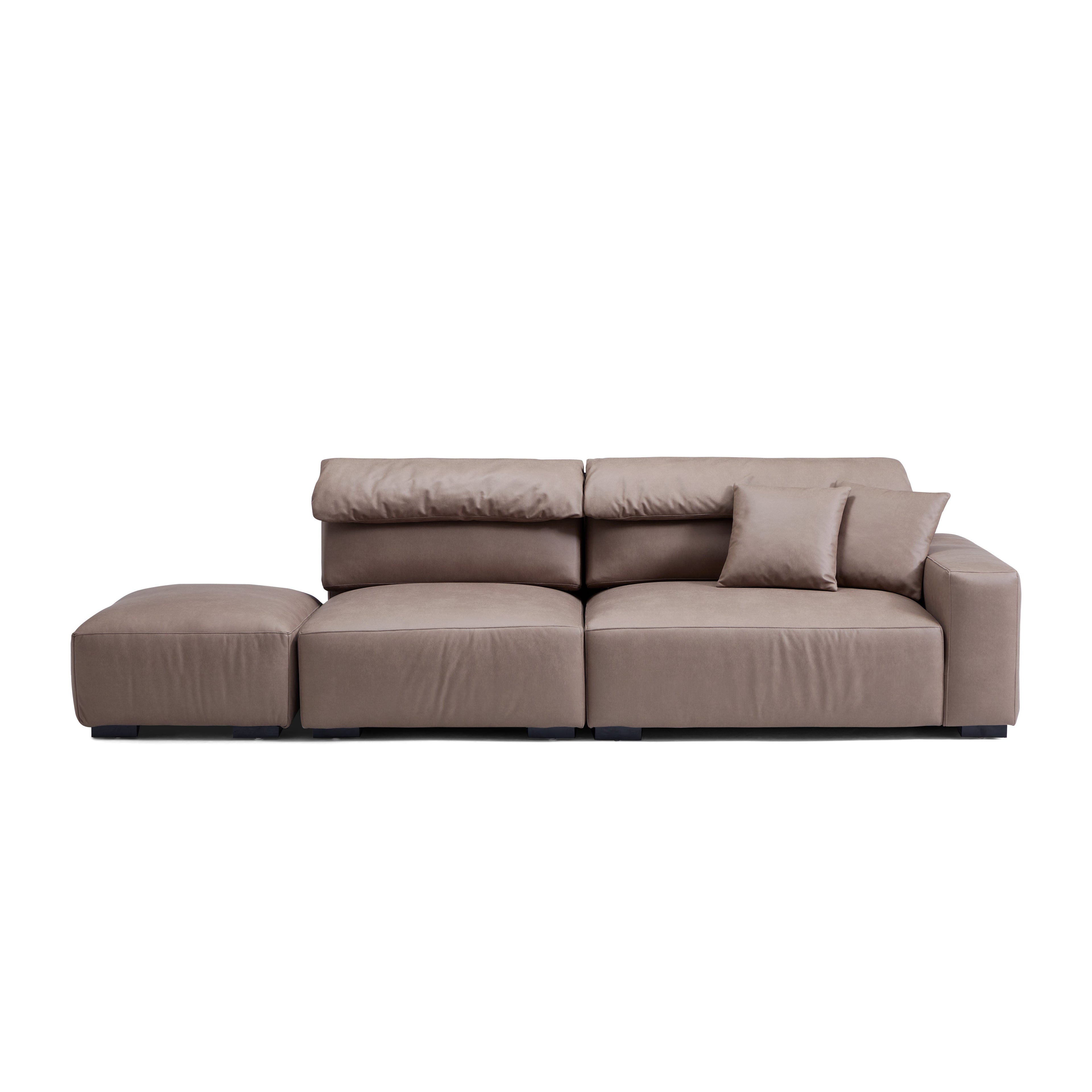 Chestnut Open End Sectional
