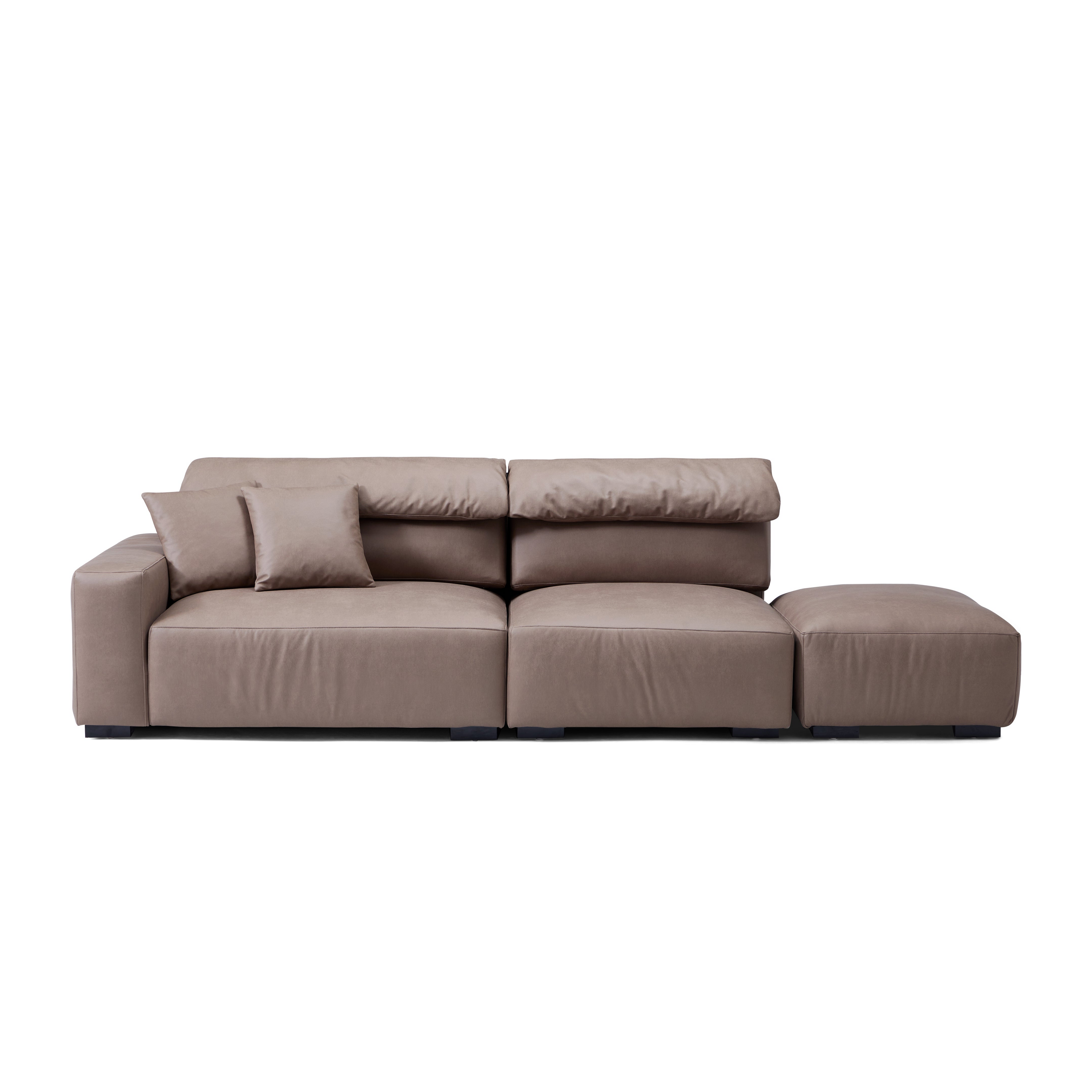 Chestnut Open End Sectional