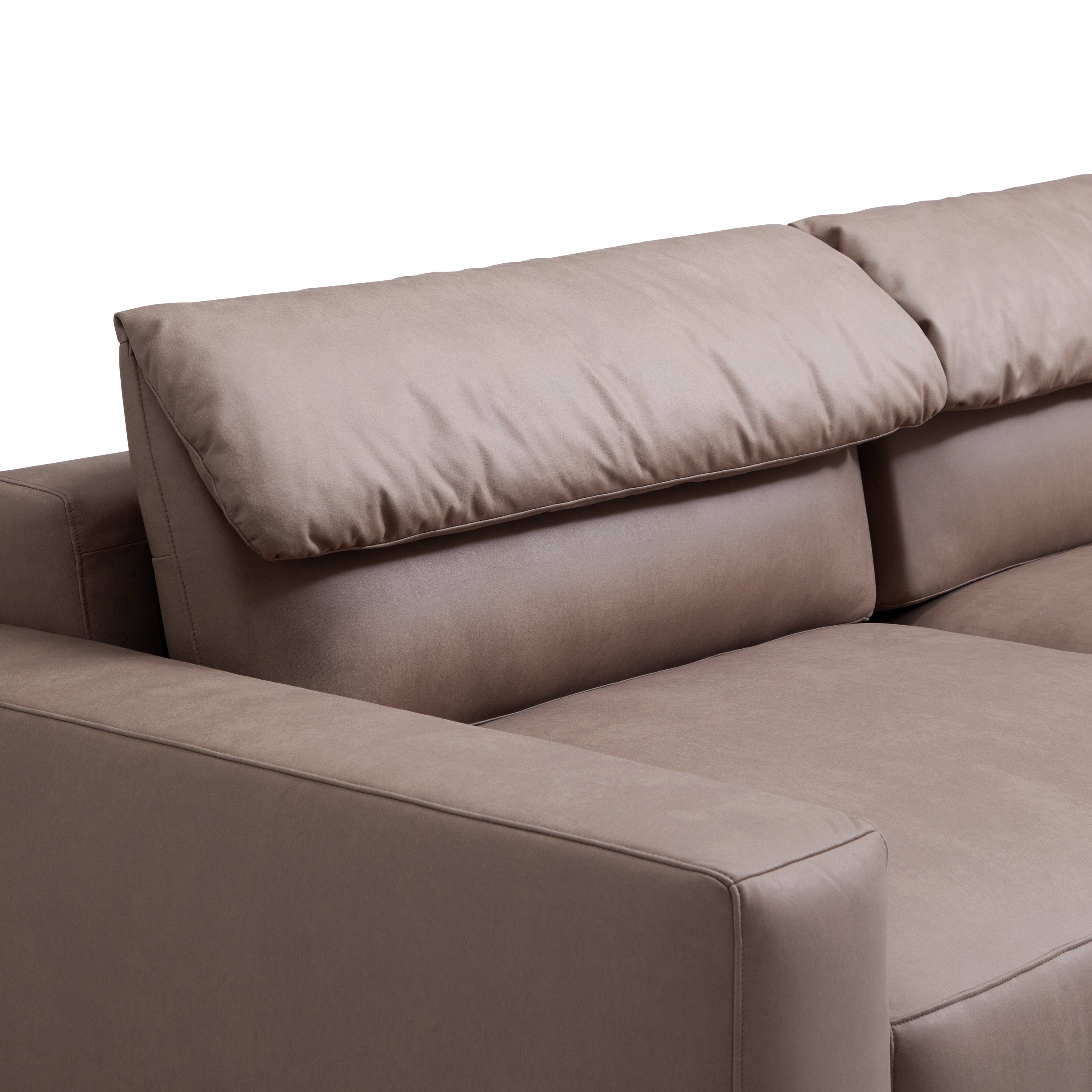 Chestnut Open End Sectional