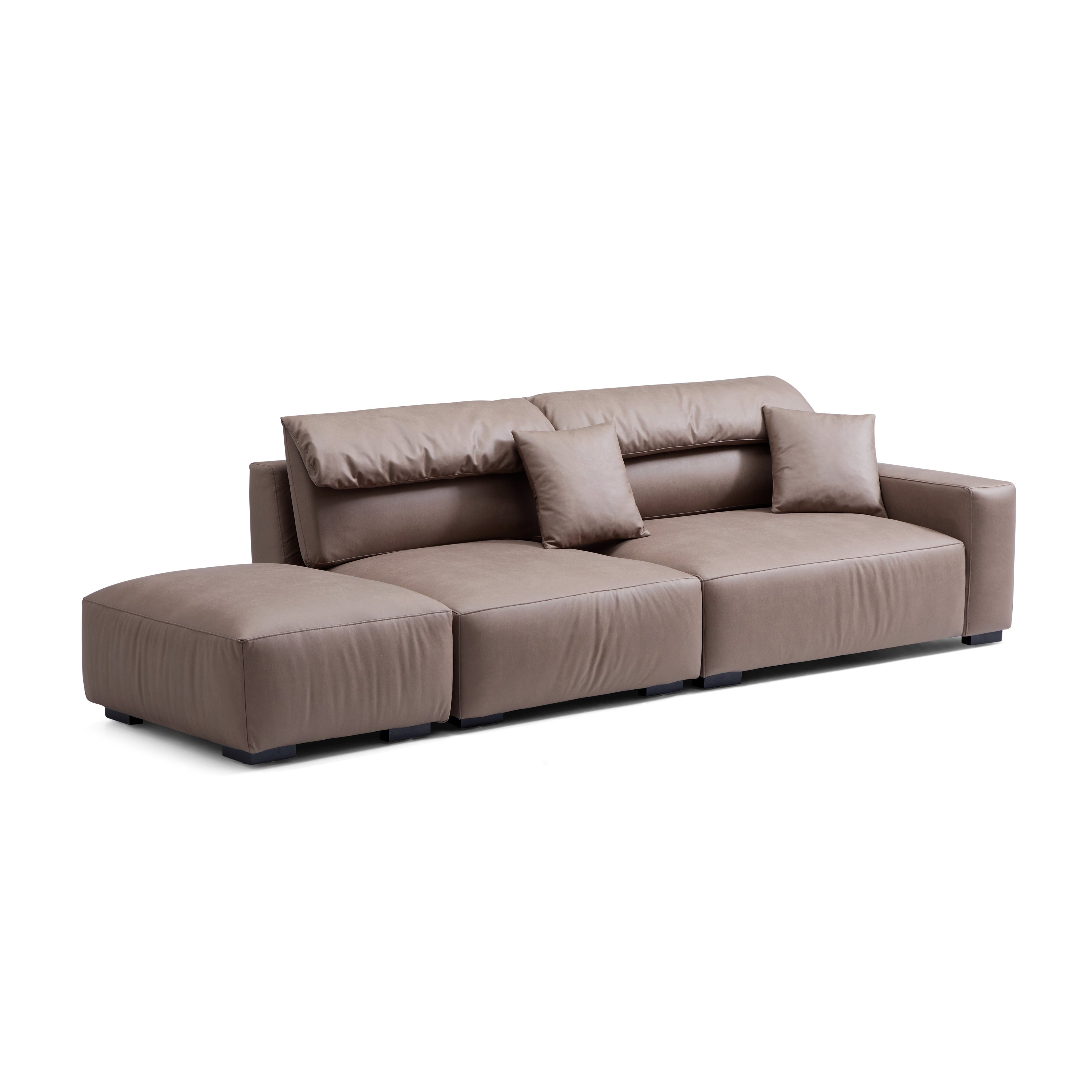 Chestnut Open End Sectional