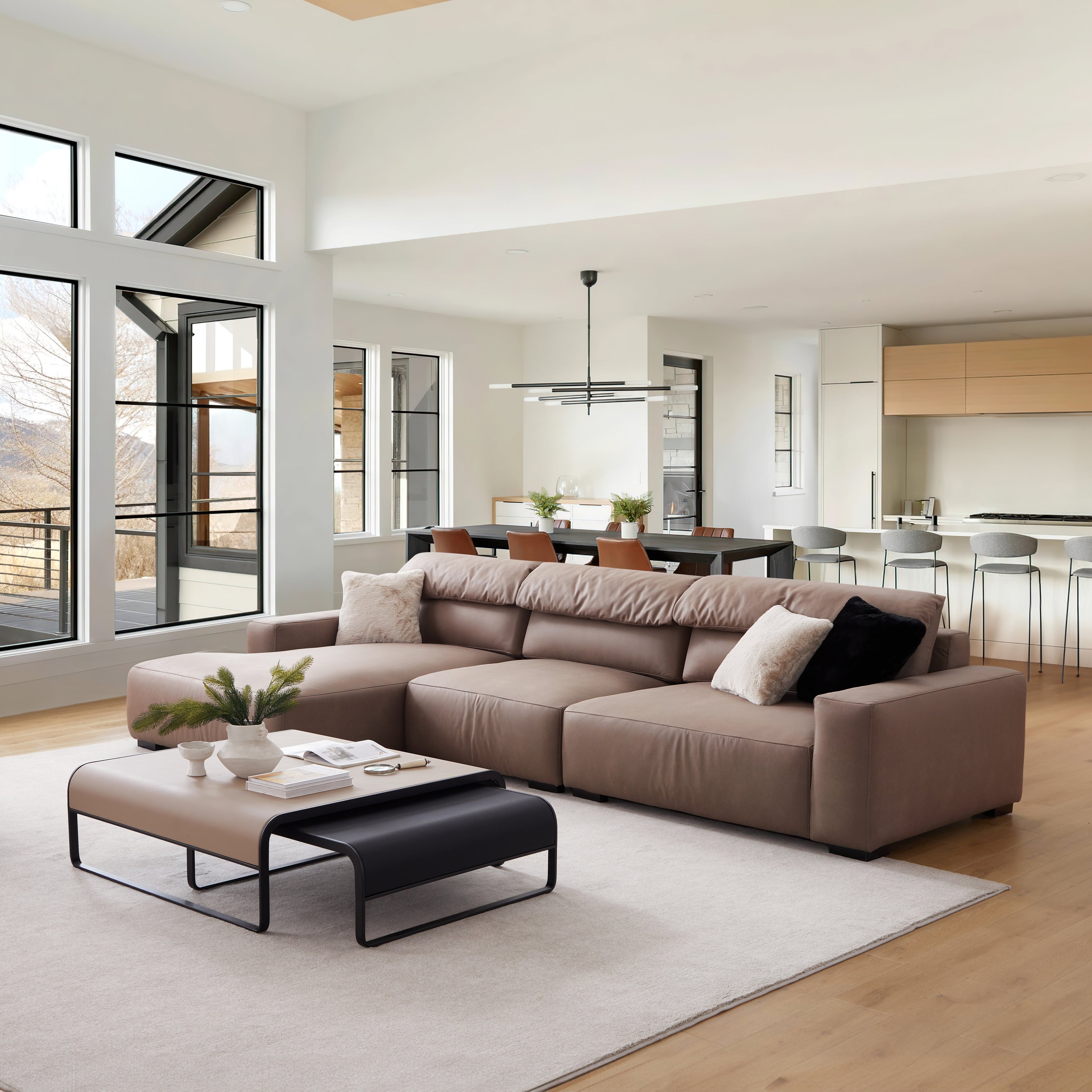 Chestnut Sectional