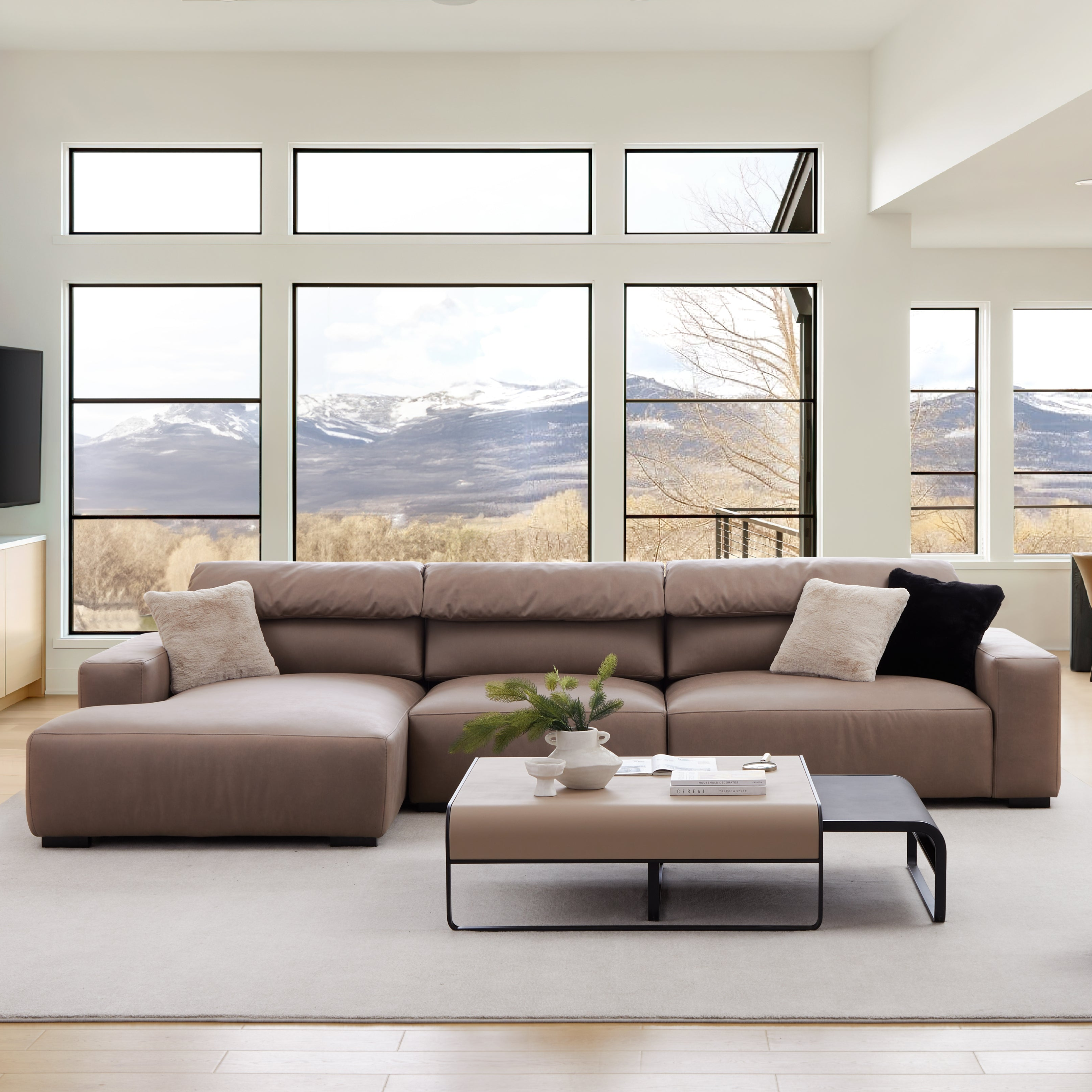 Chestnut Sectional