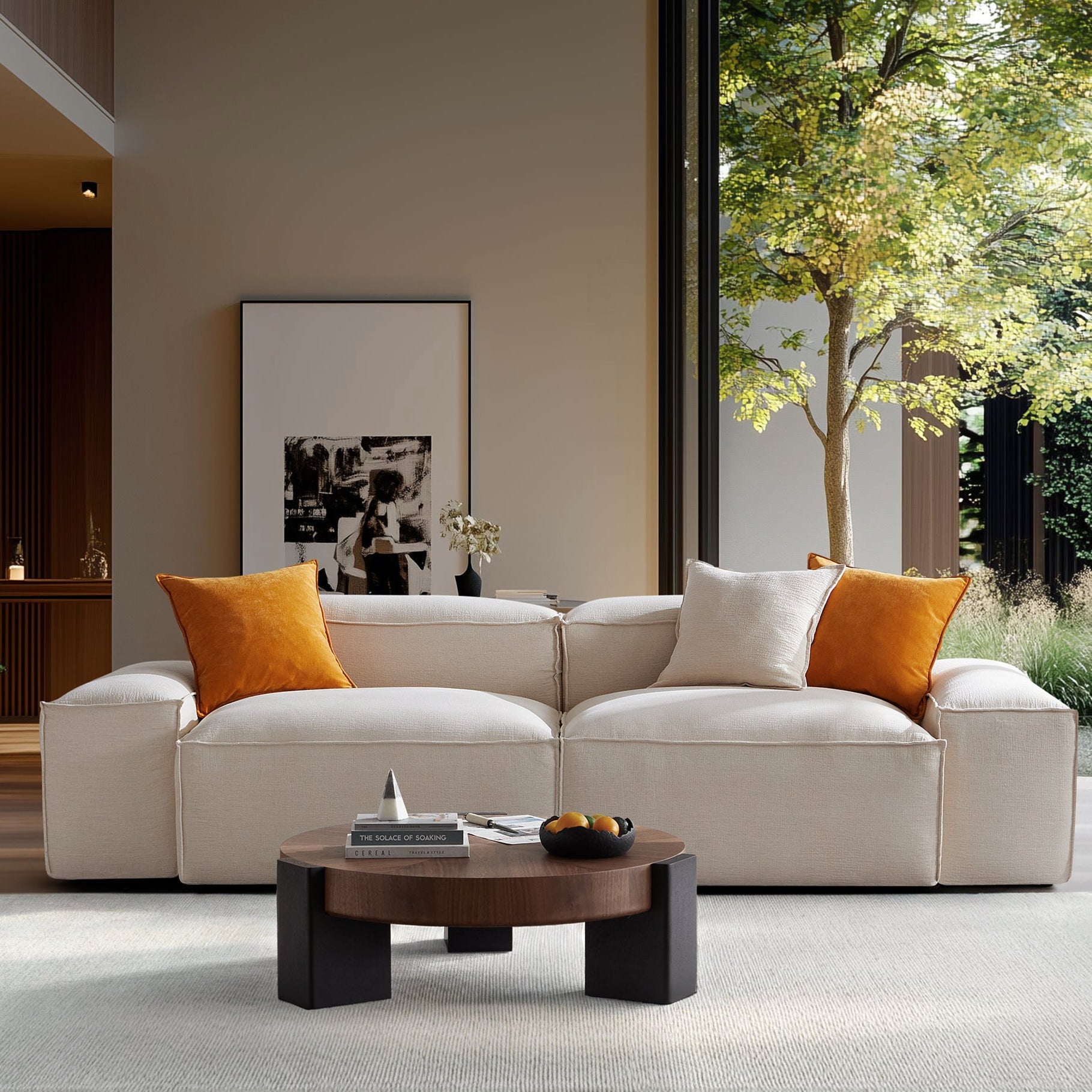 Freedom Modular Khaki Sofa