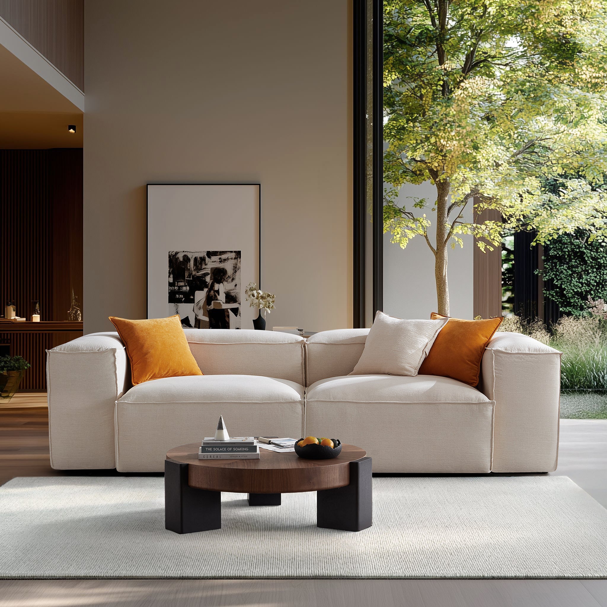 Freedom Modular Khaki Sofa