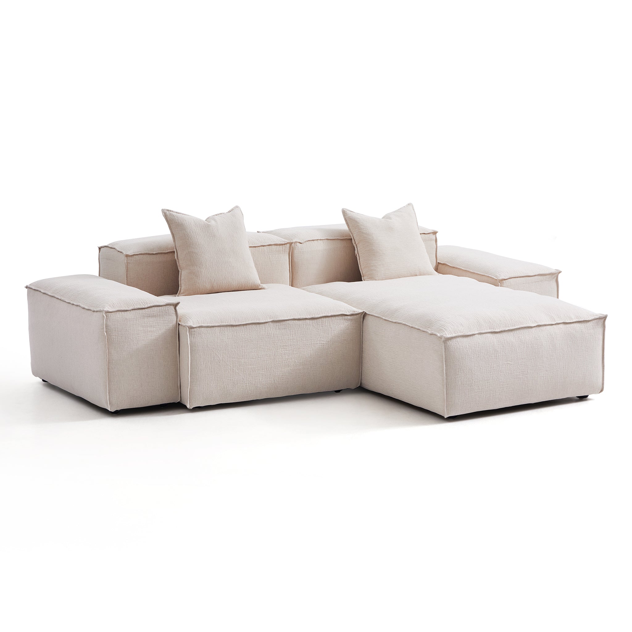 Freedom Modular Khaki Sectional Sofa