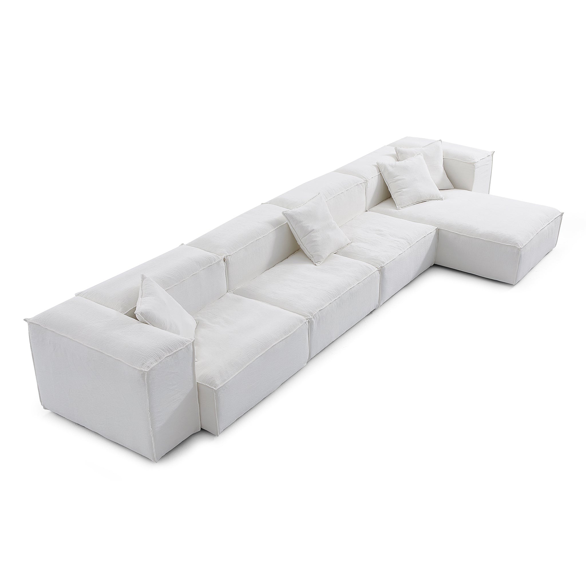 Freedom Modular Gray Sectional Sofa