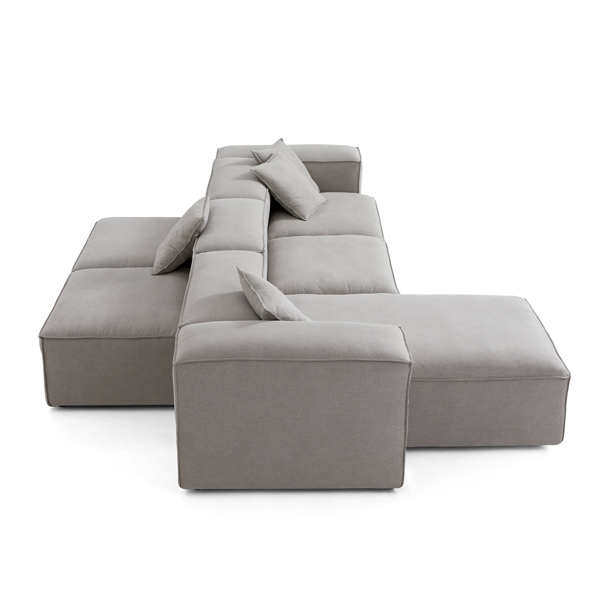 Canapé sectionnel double face Freedom Modular New Gray