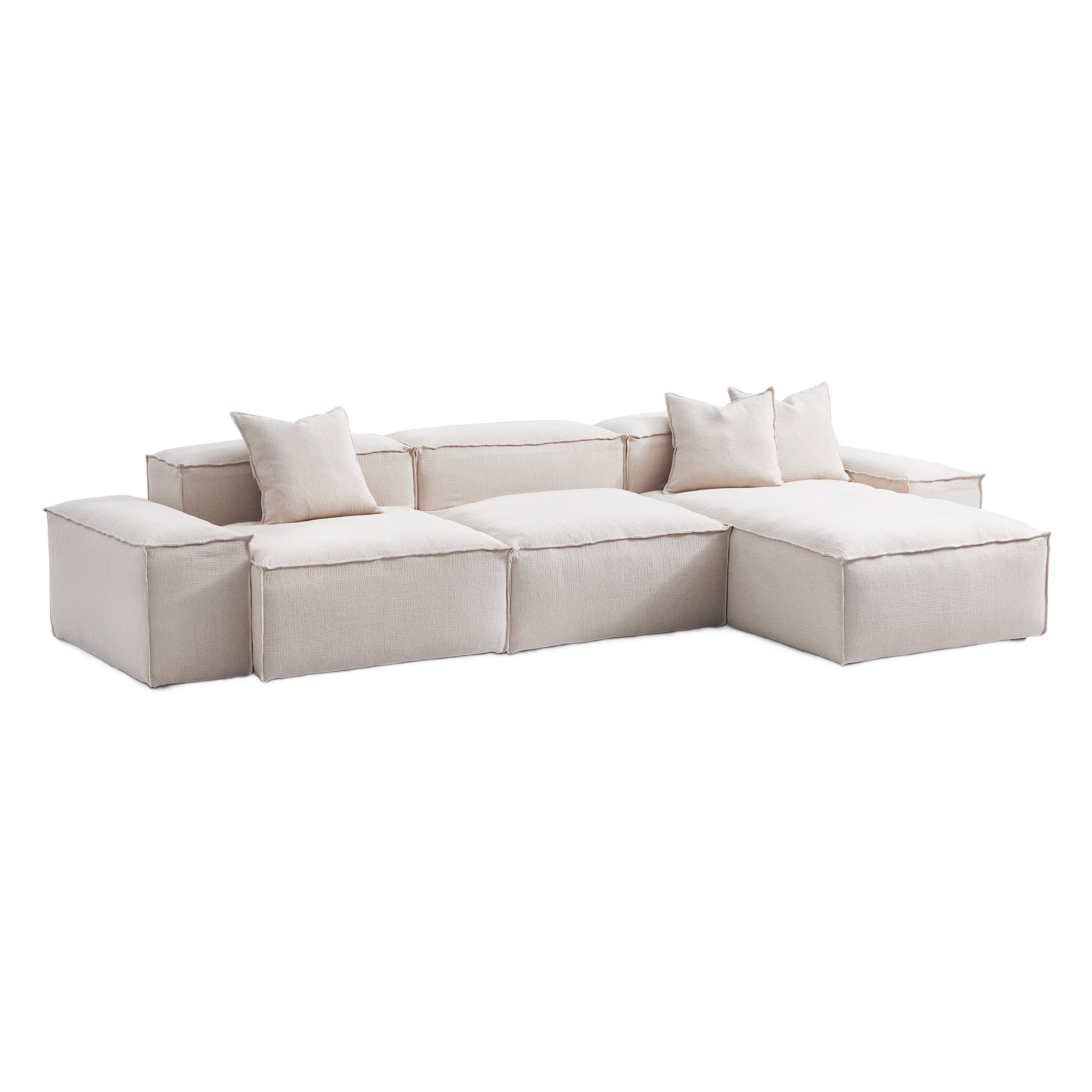 Freedom Modular Khaki Sectional Sofa