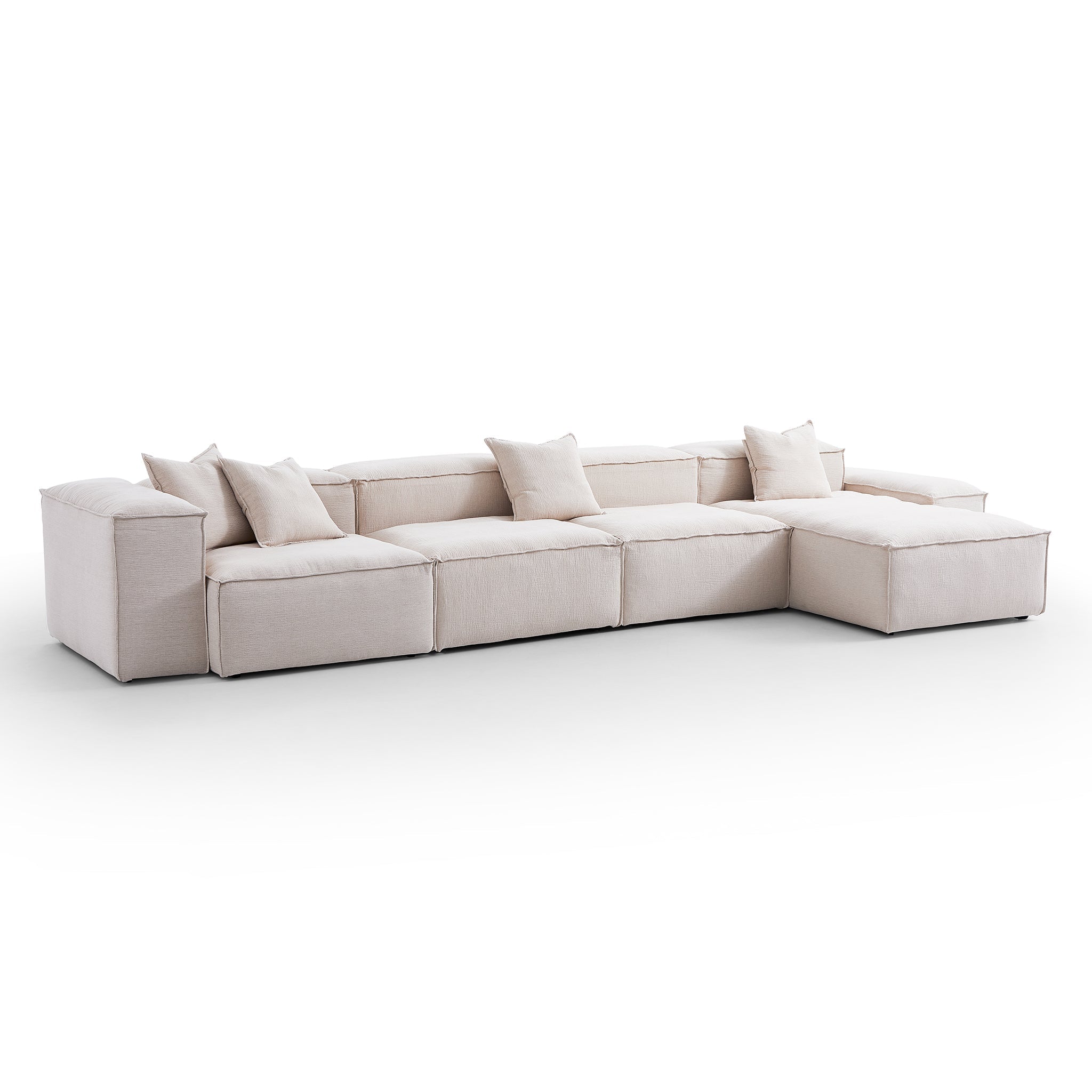Freedom Modular Gray Sectional Sofa