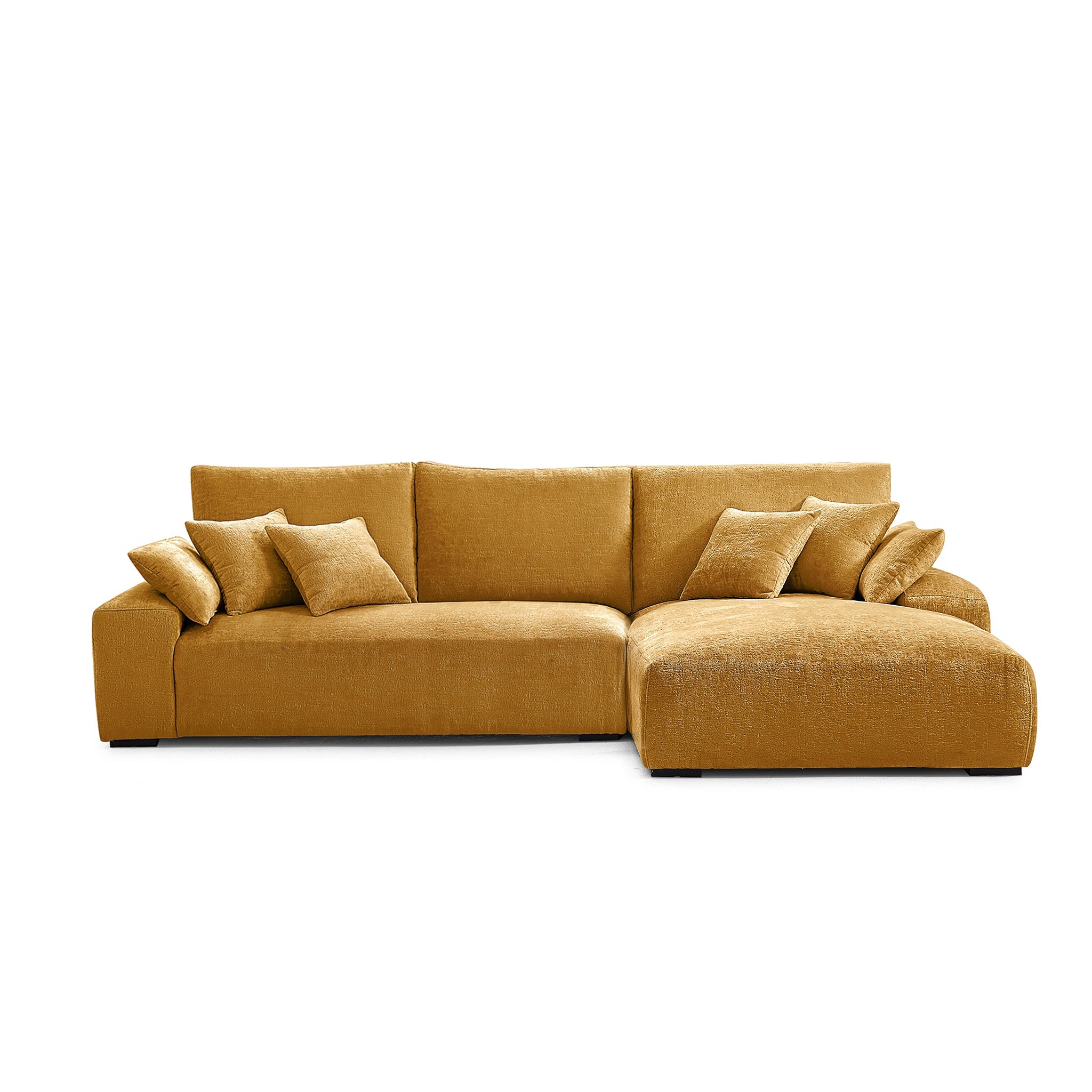 The Empress Yellow Sectional