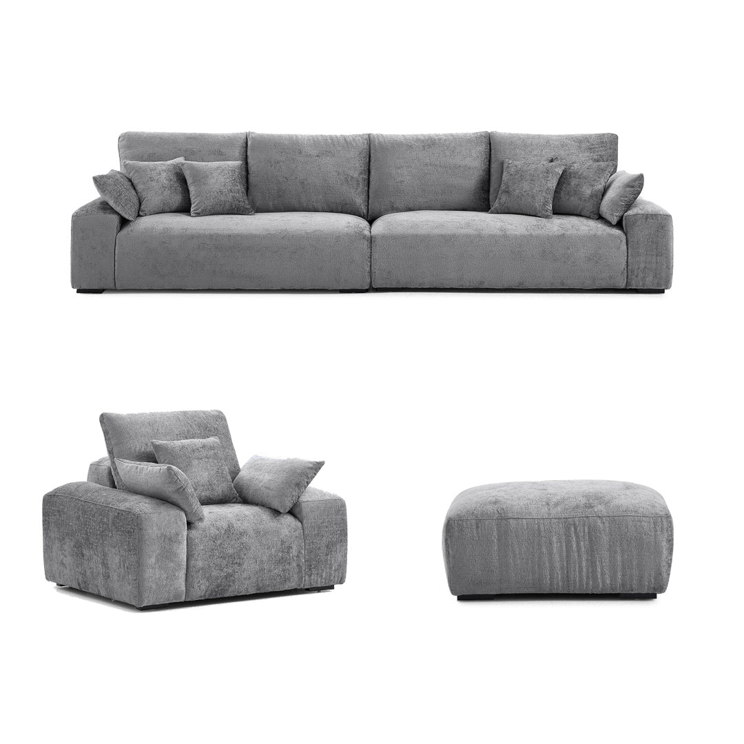 The Empress Beige Sofa Set