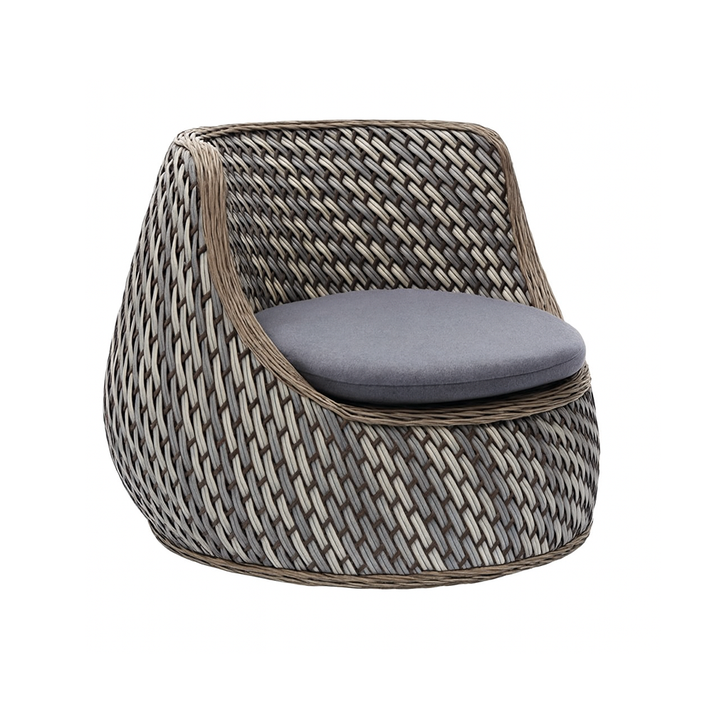 Strafford Woven Patio Lounge Set with Cushions