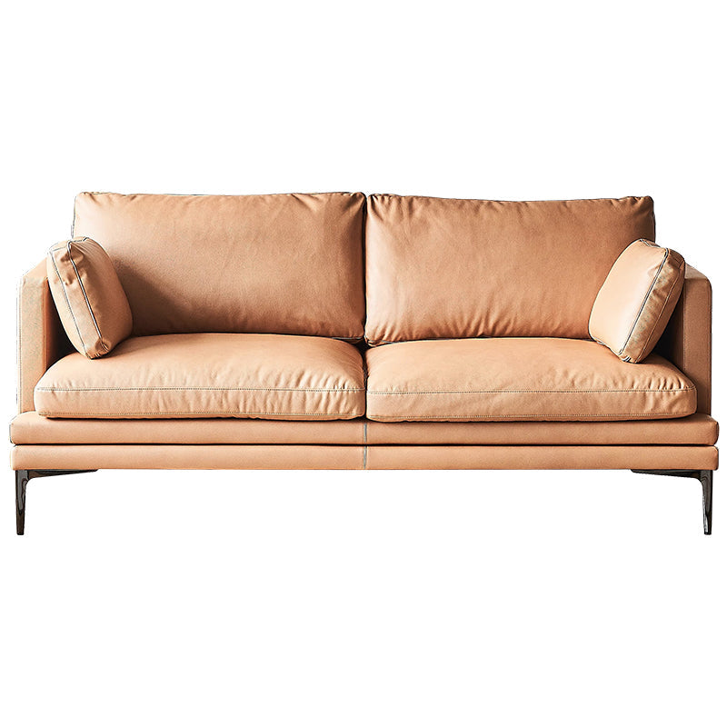 Chic Camel Leathaire Couch