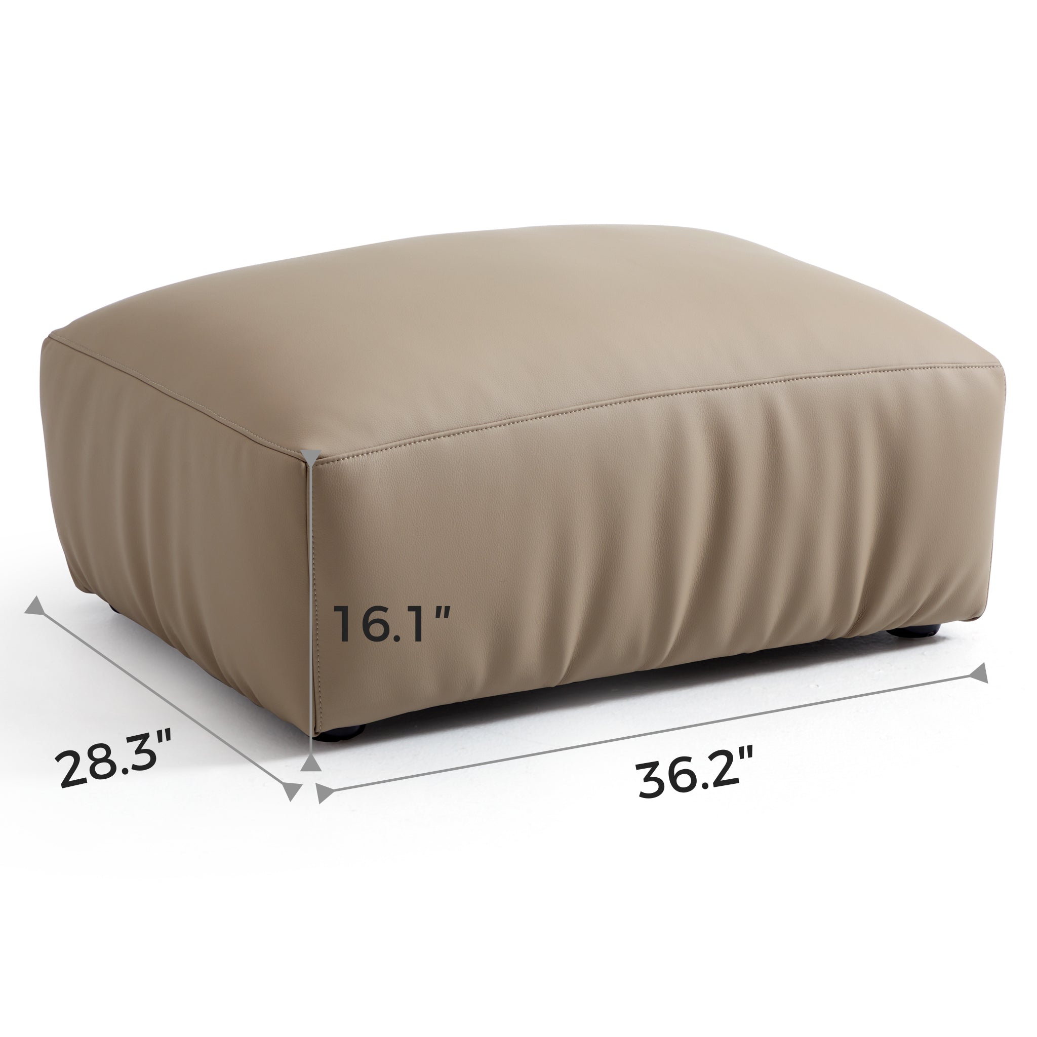 Chestnut Ottoman
